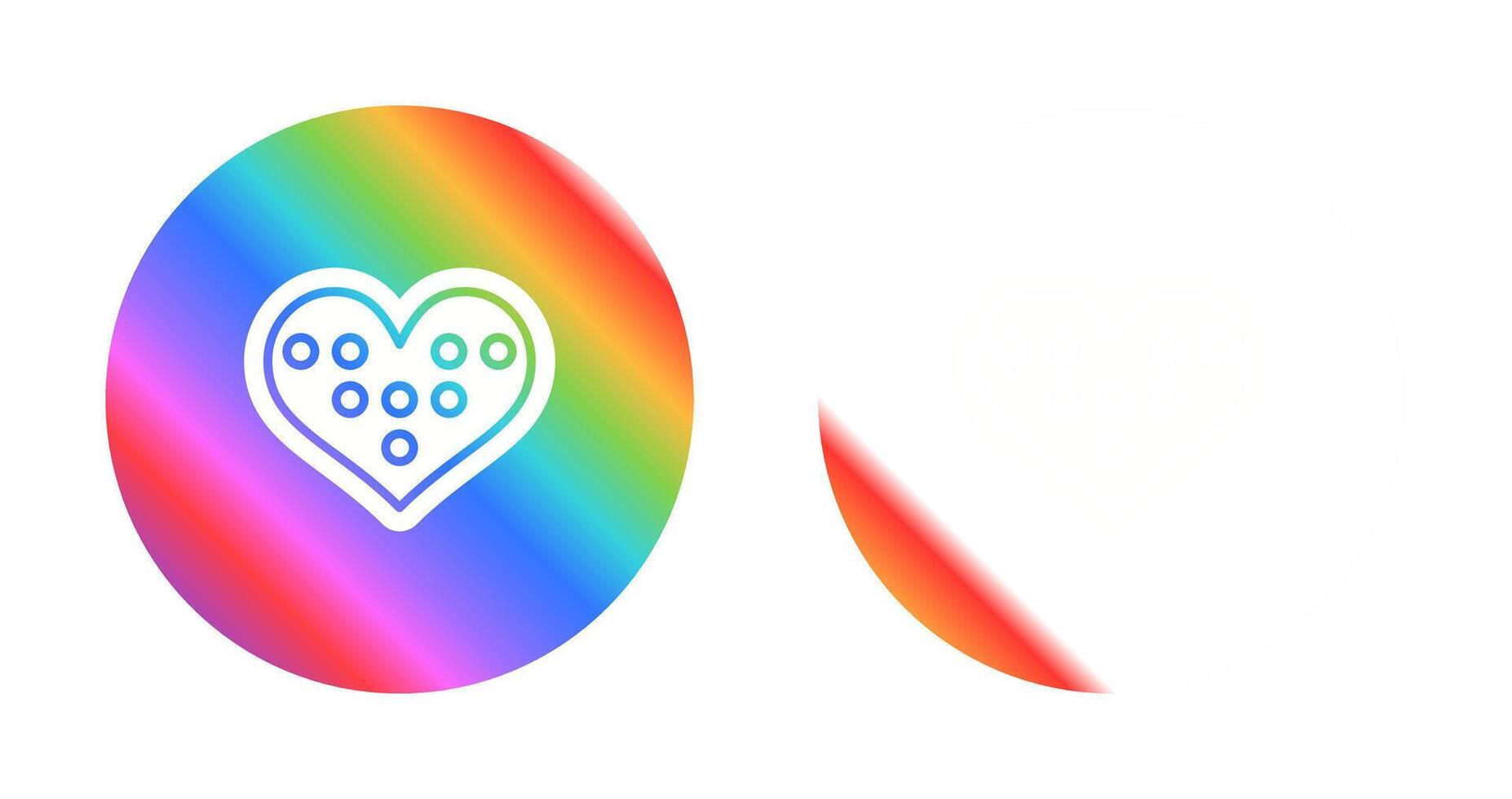 Chocolates in heart Box Vector Icon