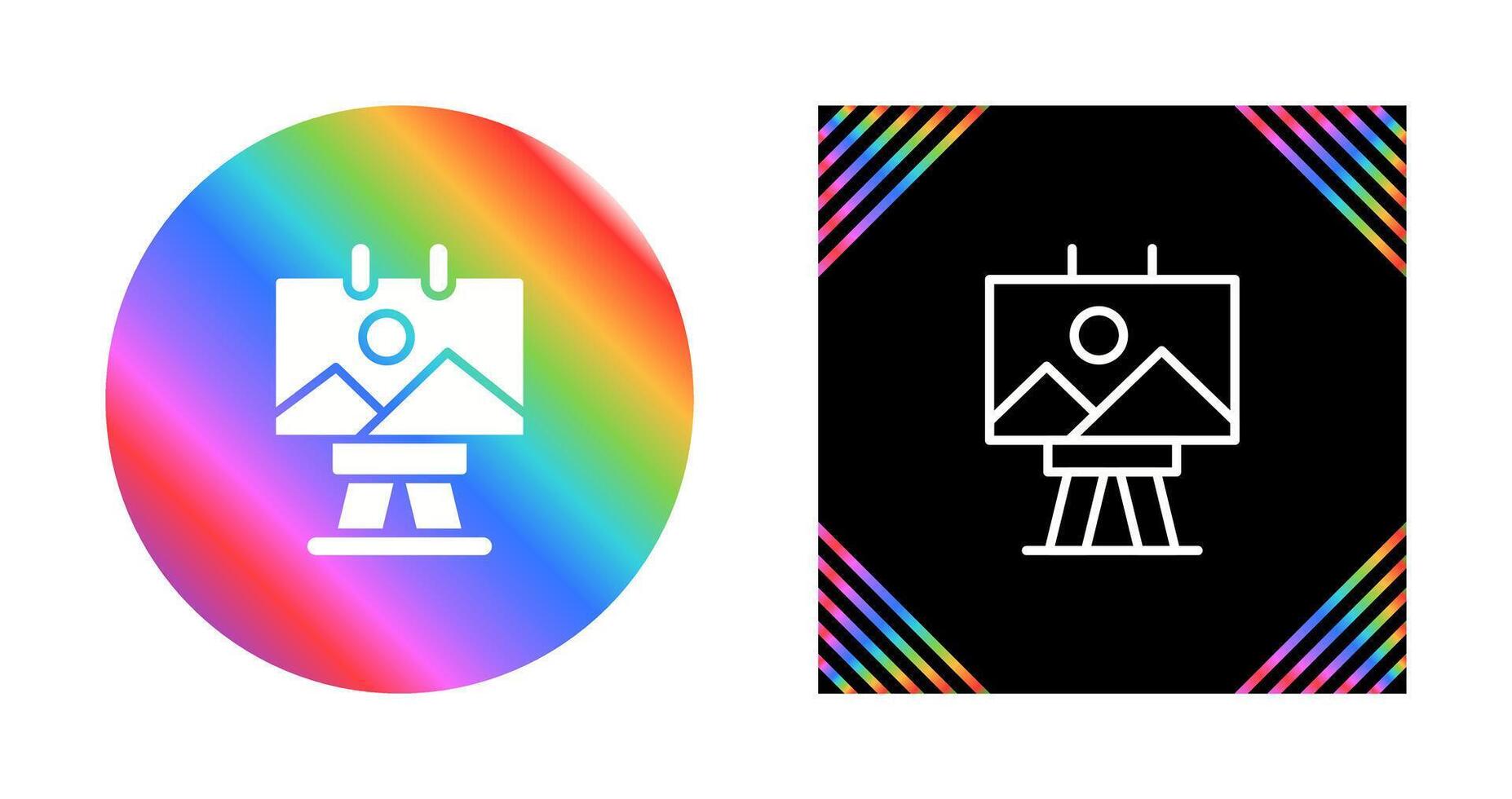Canvas Vector Icon