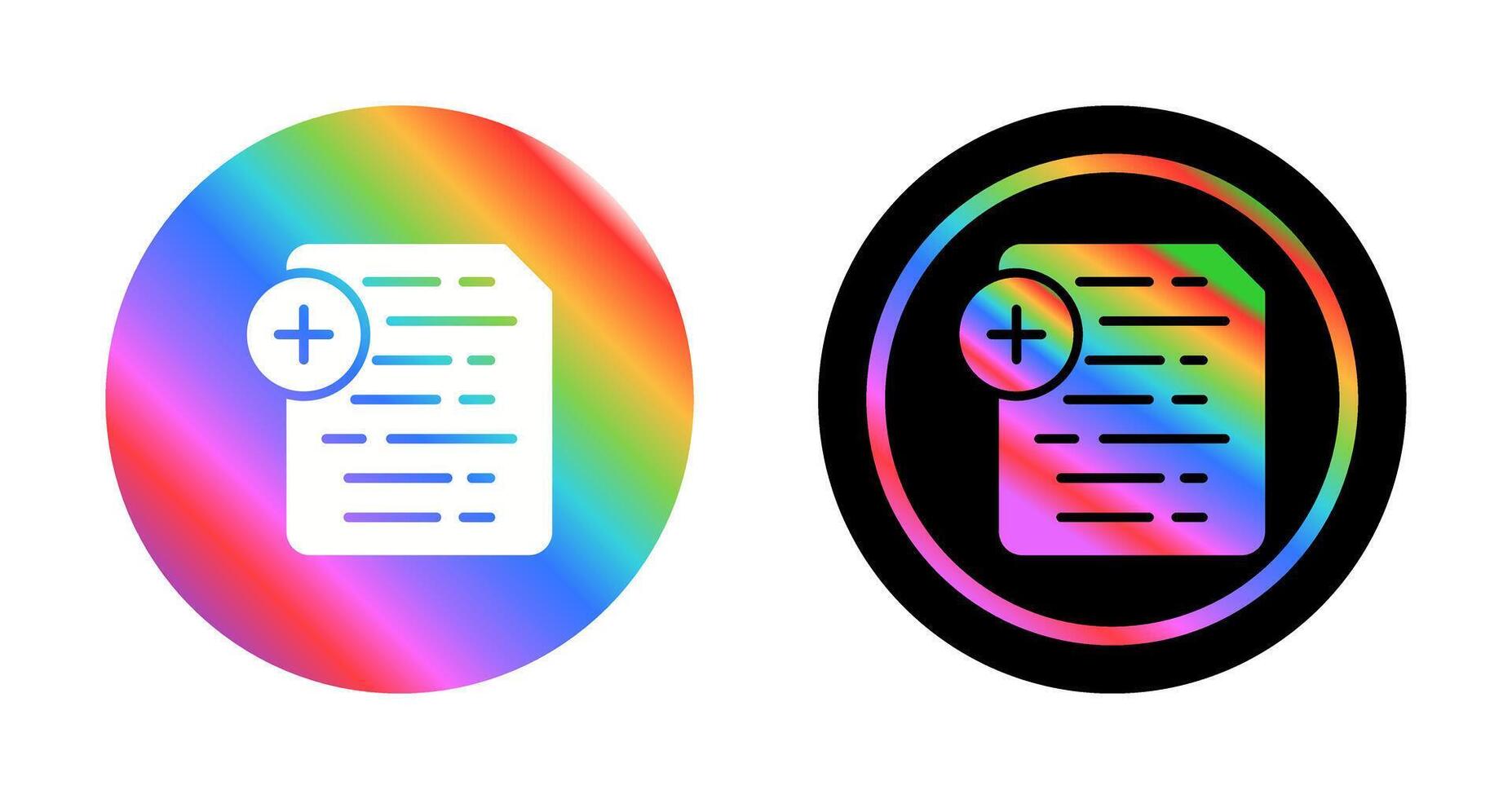 Document Insert Icon Vector Icon