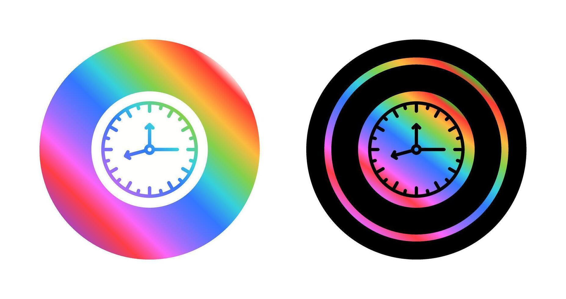 icono de vector de reloj