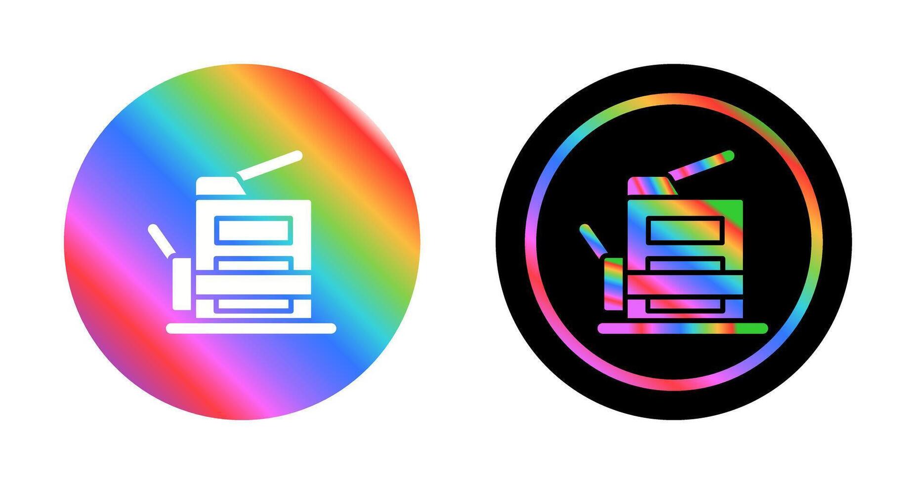 Copy Machine Vector Icon