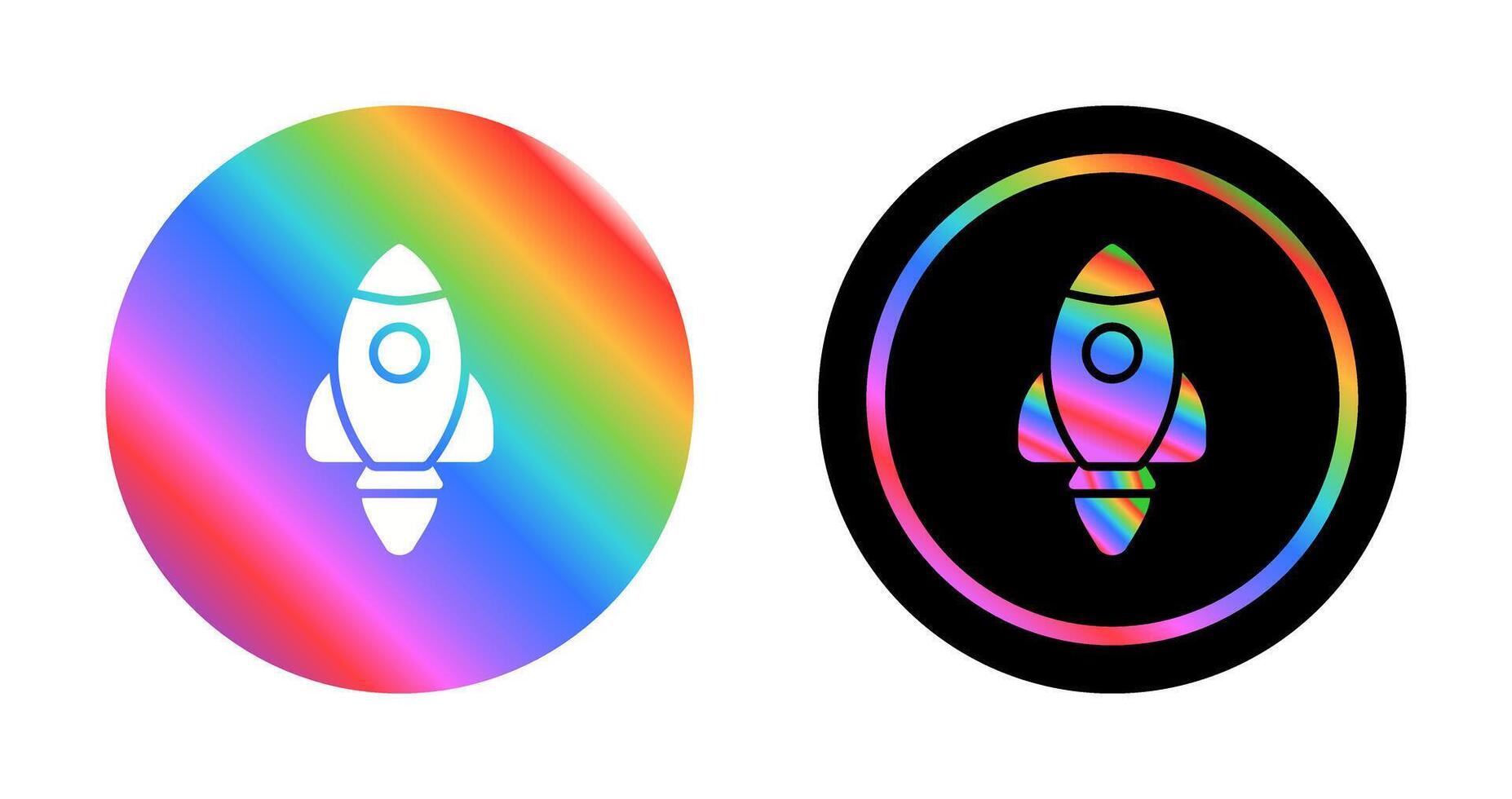 Rocket Lunch Vector Icon