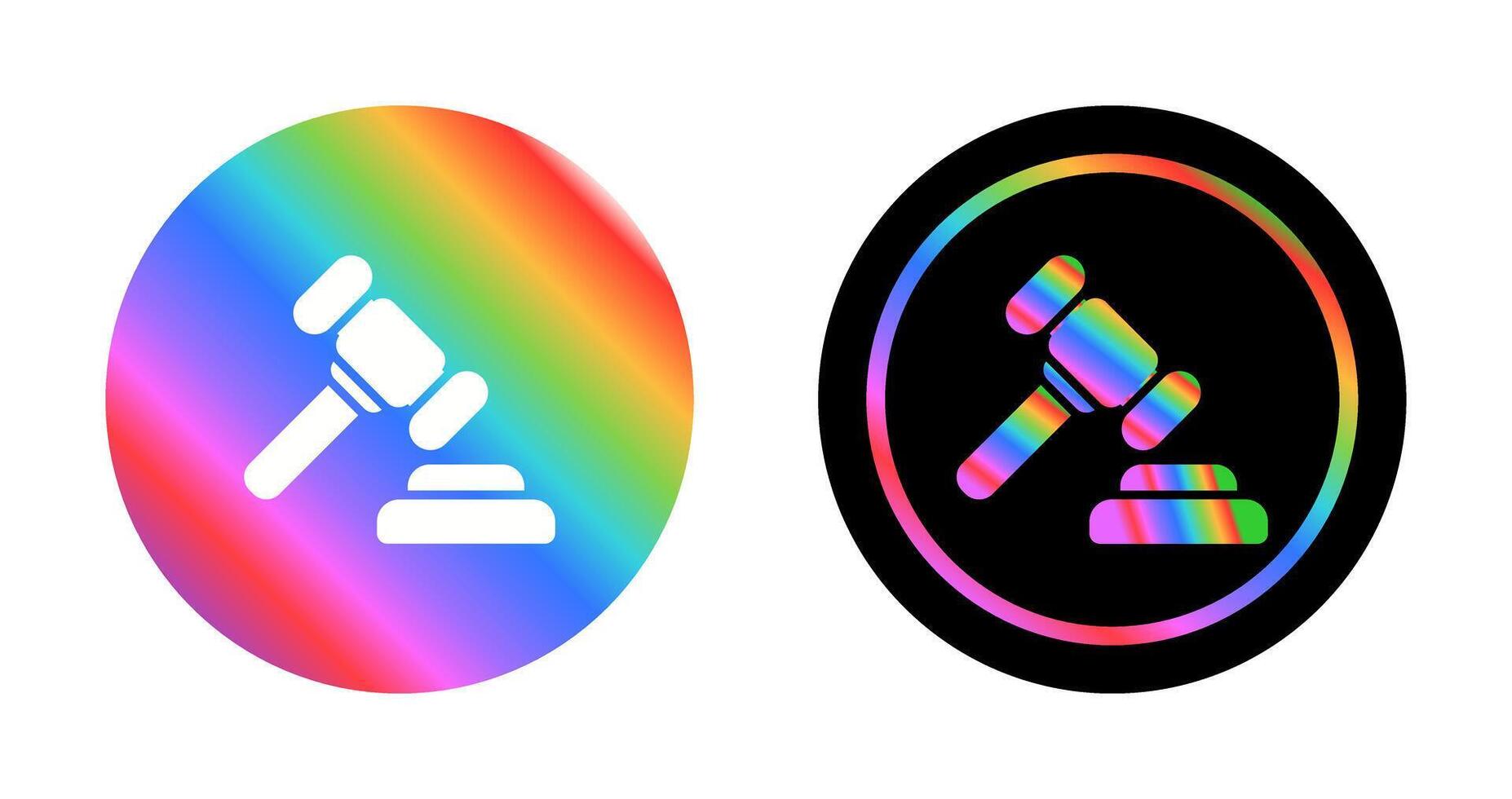 Gavel Vector Icon
