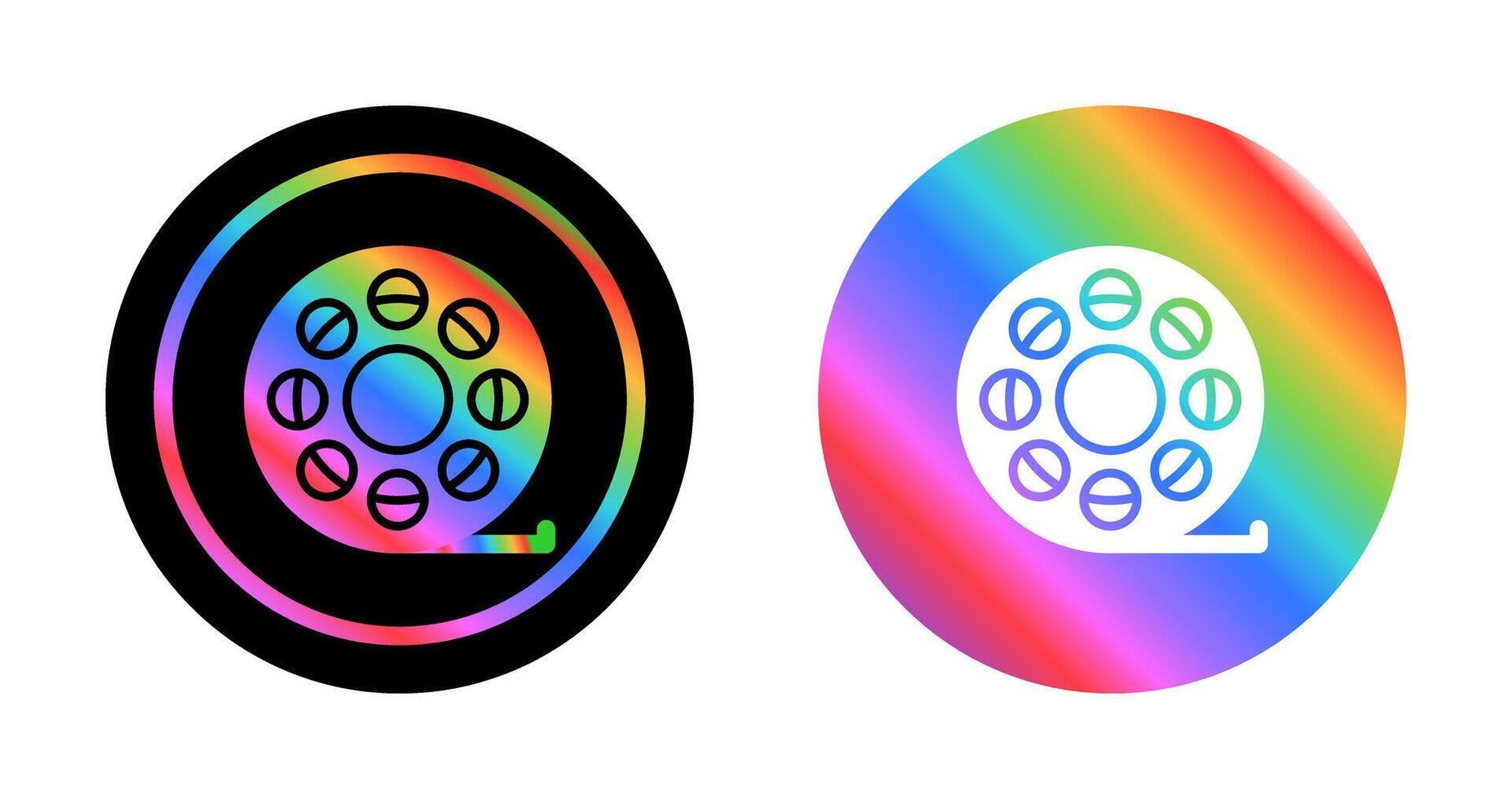 Film Reel Vector Icon