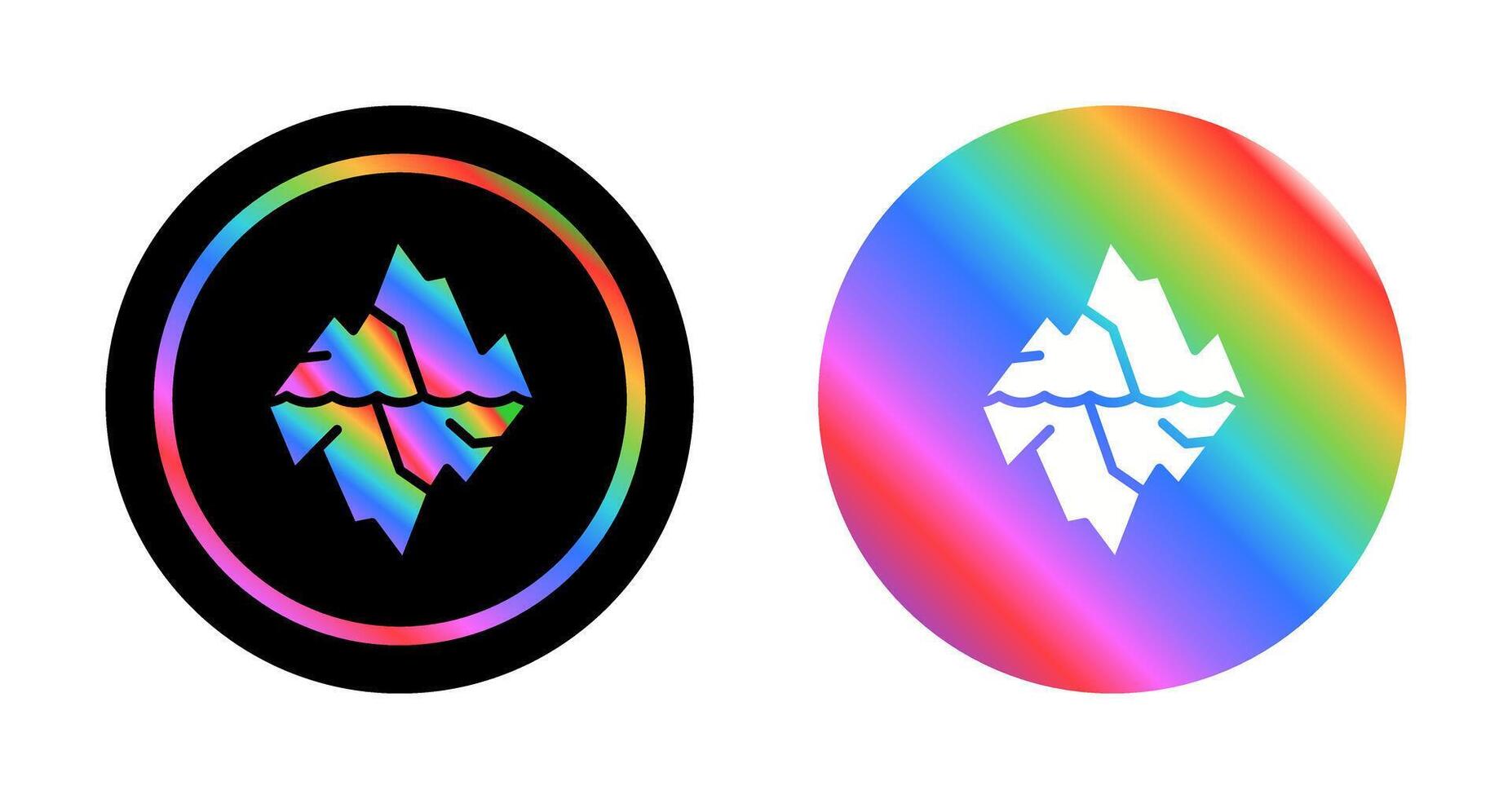 Glacier Vector Icon