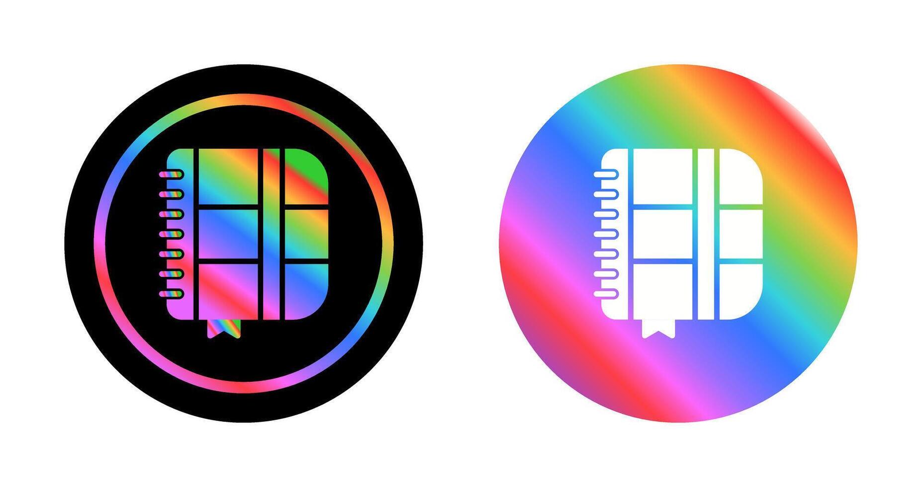 Notebook Vector Icon