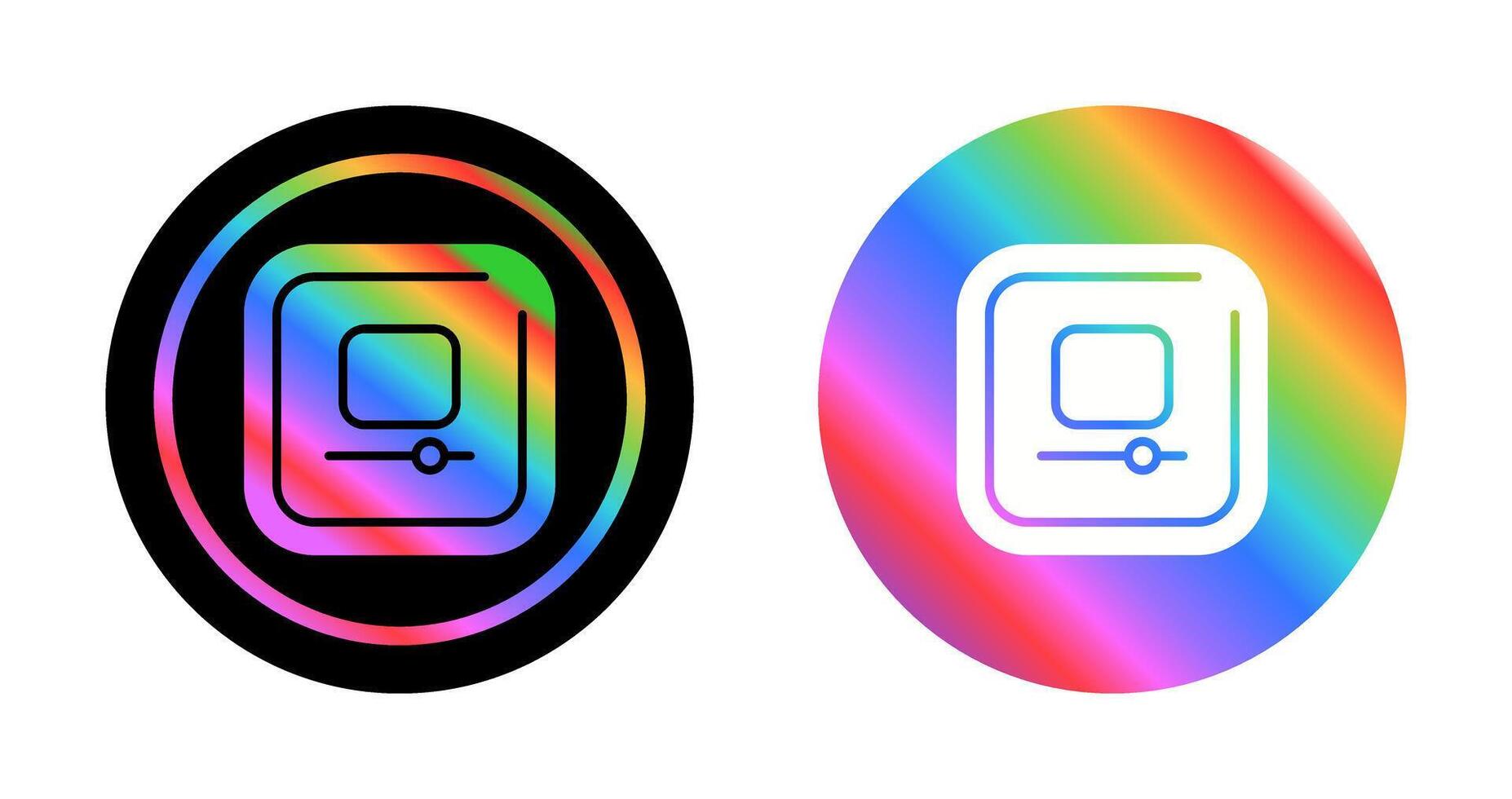 Video Stop Square Vector Icon