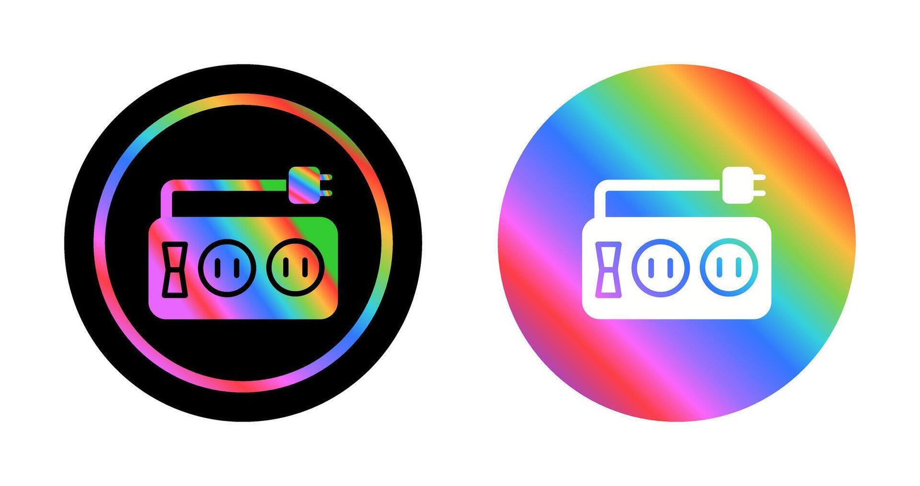 Power Strip Vector Icon