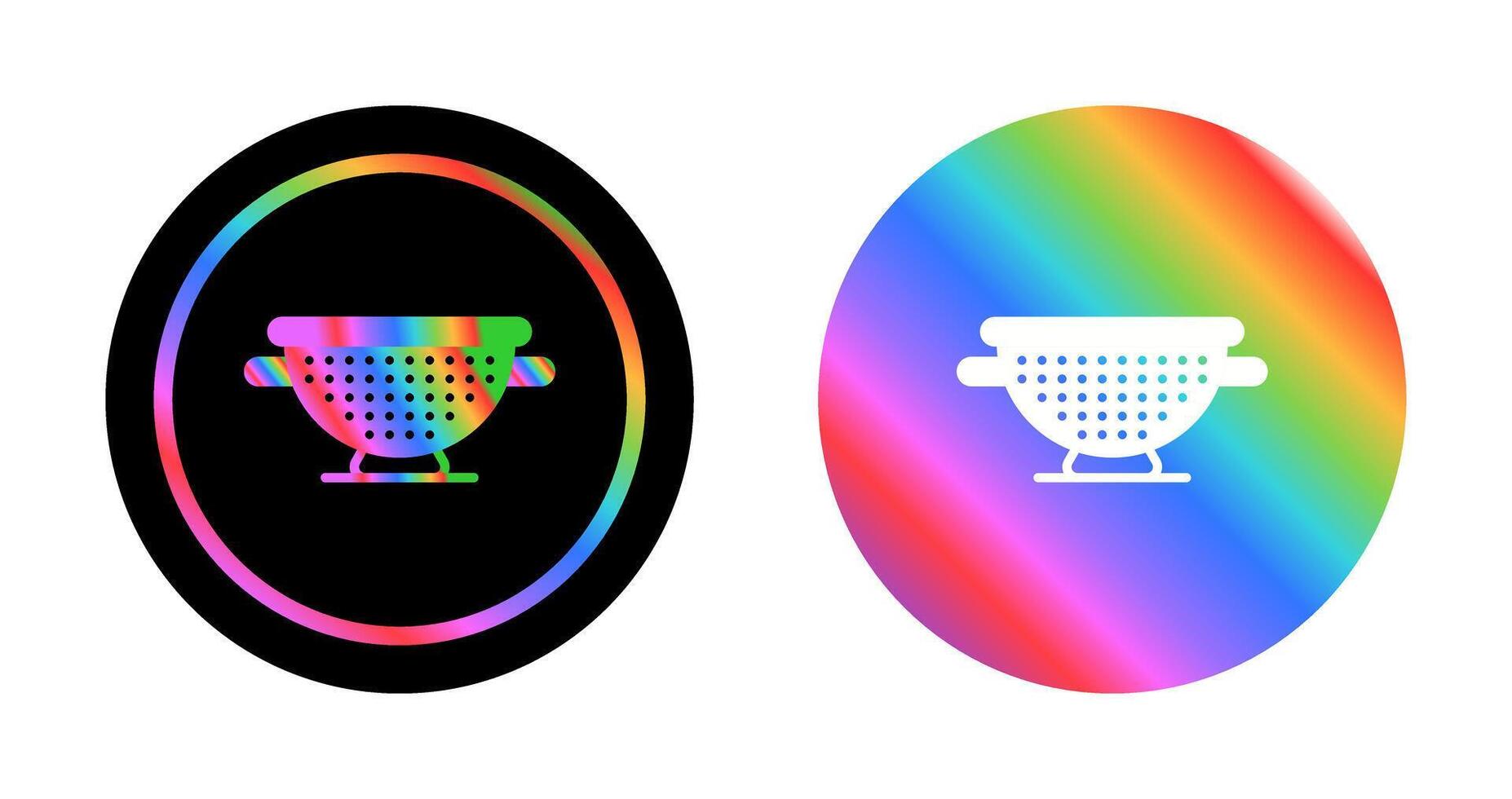 Colander Vector Icon