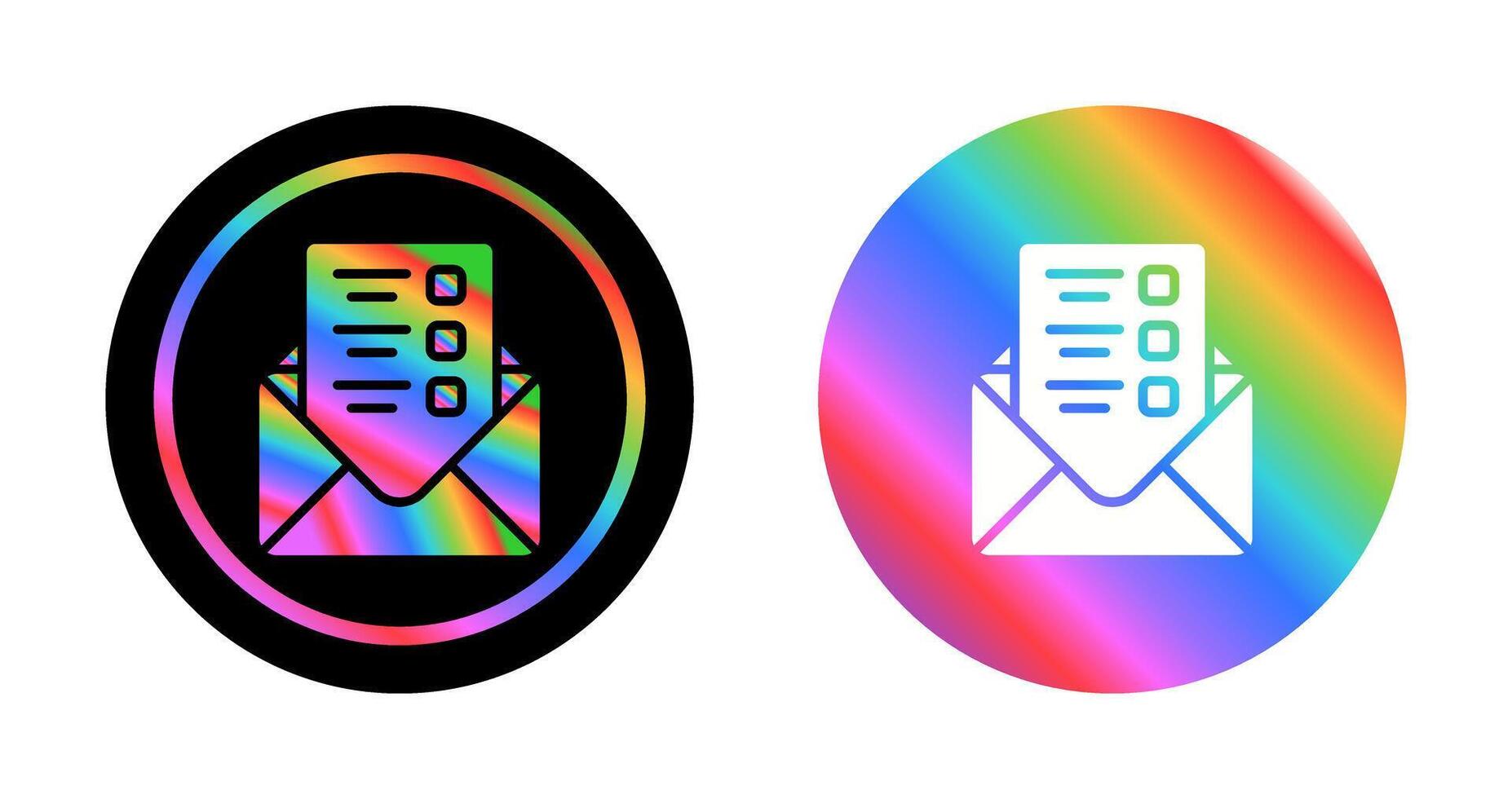 Mailing Lists Vector Icon