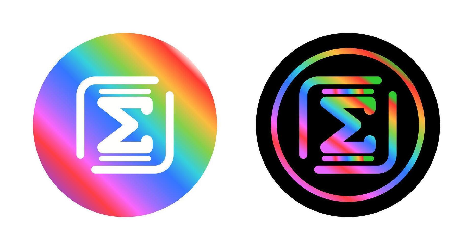 Summation Vector Icon