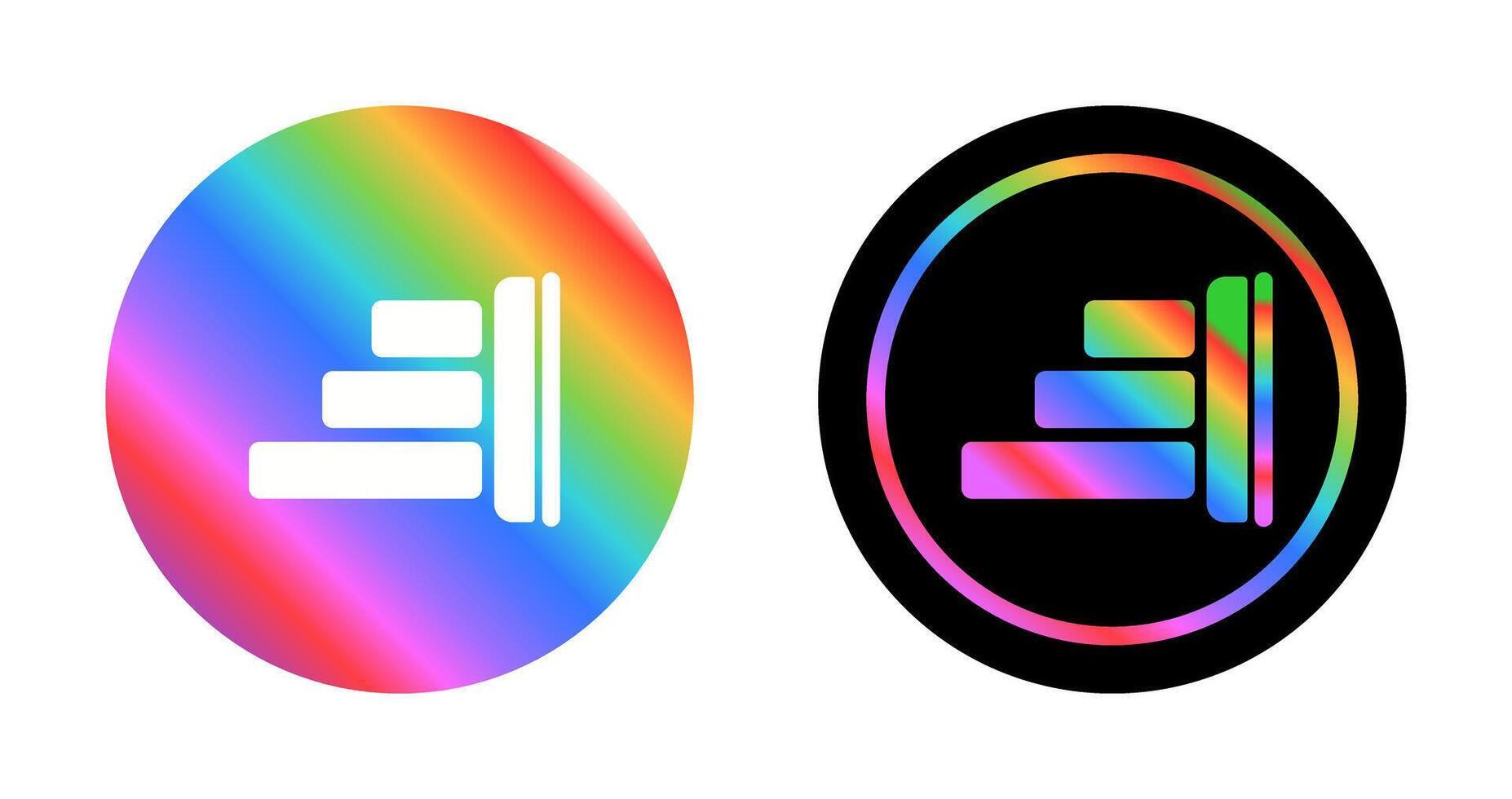 Right Align Vector Icon