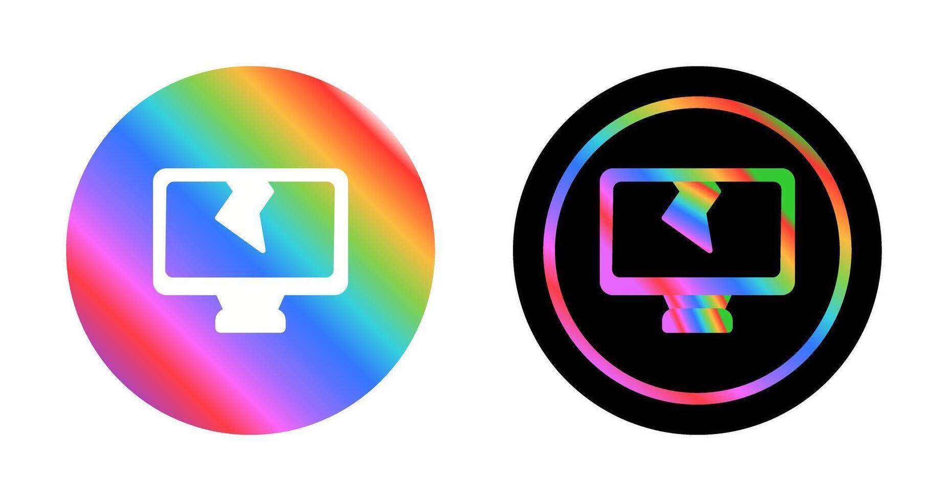 Cracked Vector Icon