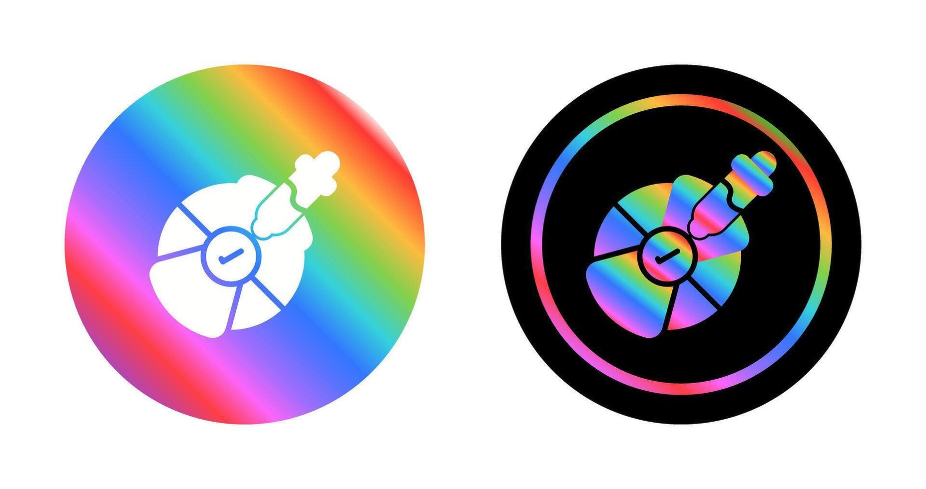 Color Wheel Vector Icon