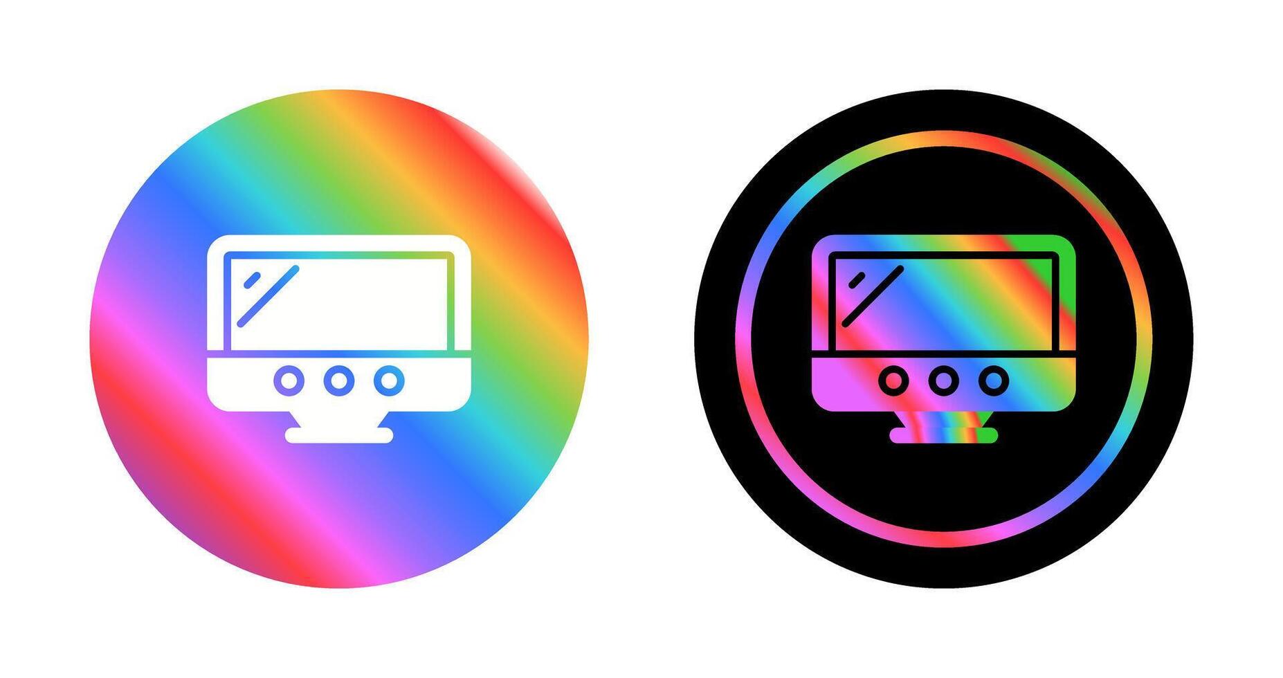 Desktop Vector Icon