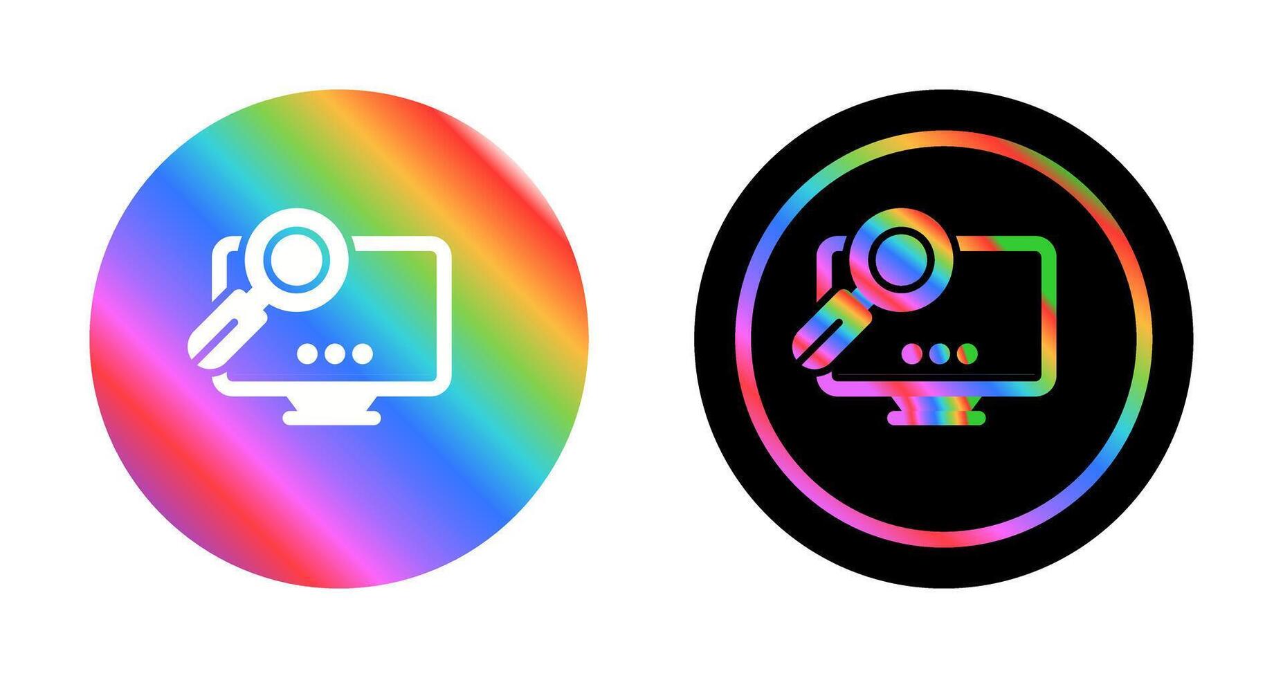 Desktop Vector Icon
