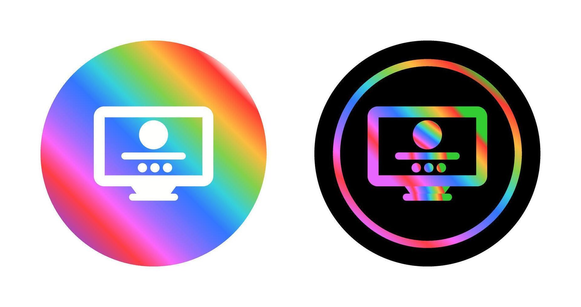 Desktop Vector Icon