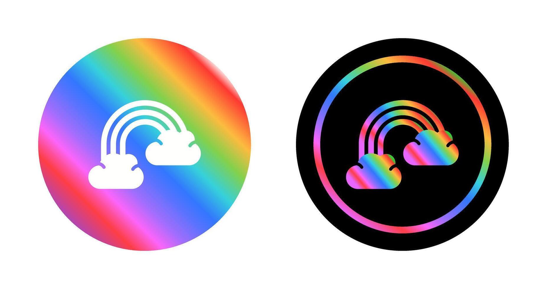 Rainbow Vector Icon