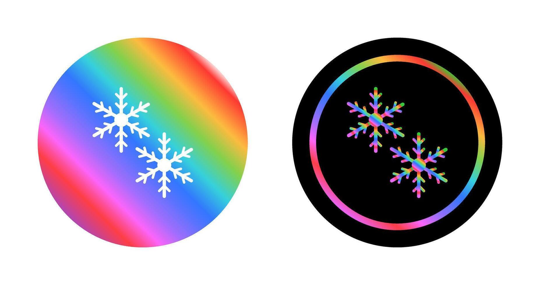 Snowflakes Vector Icon