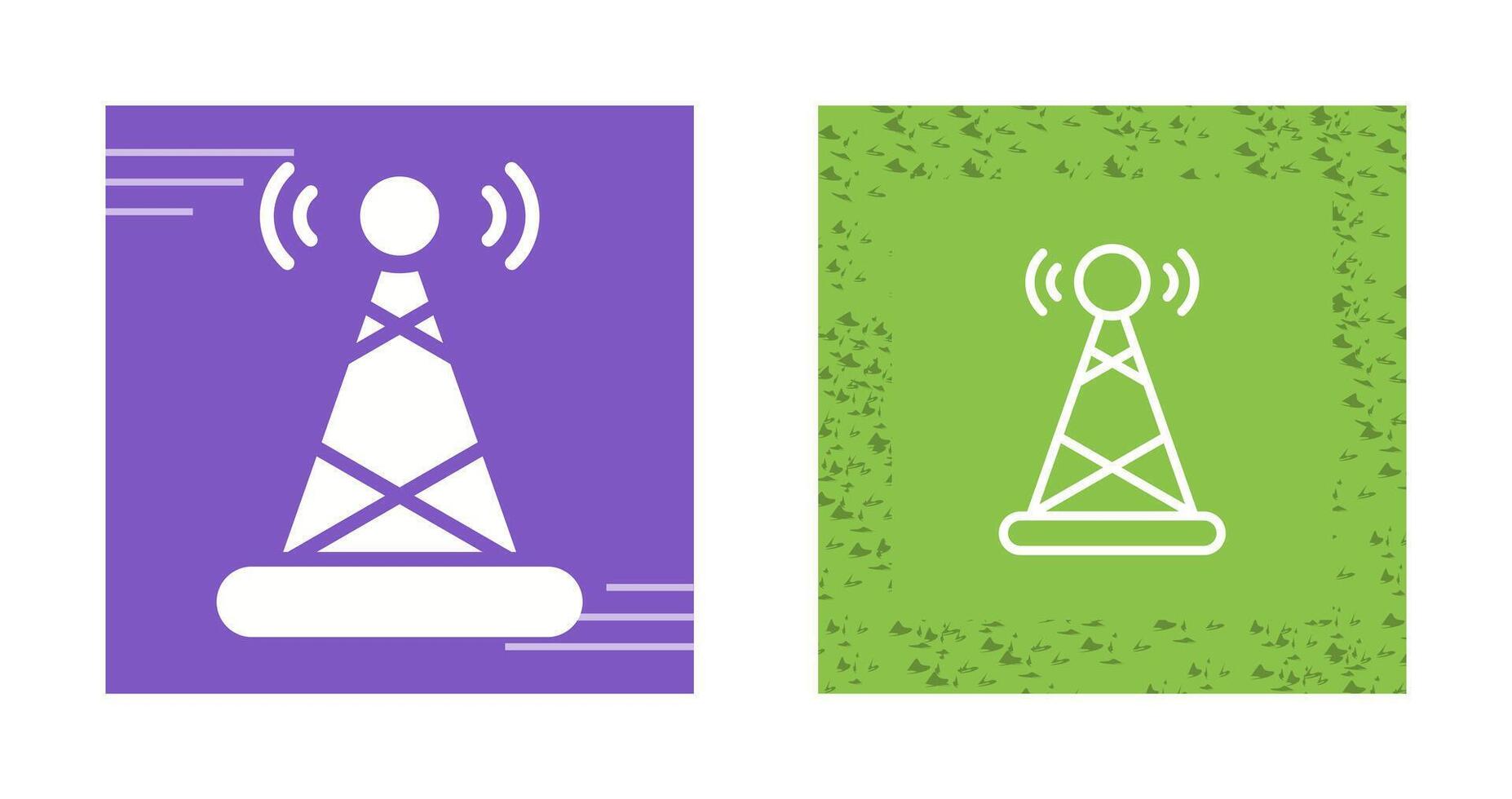 Signal Tower Vector Icon