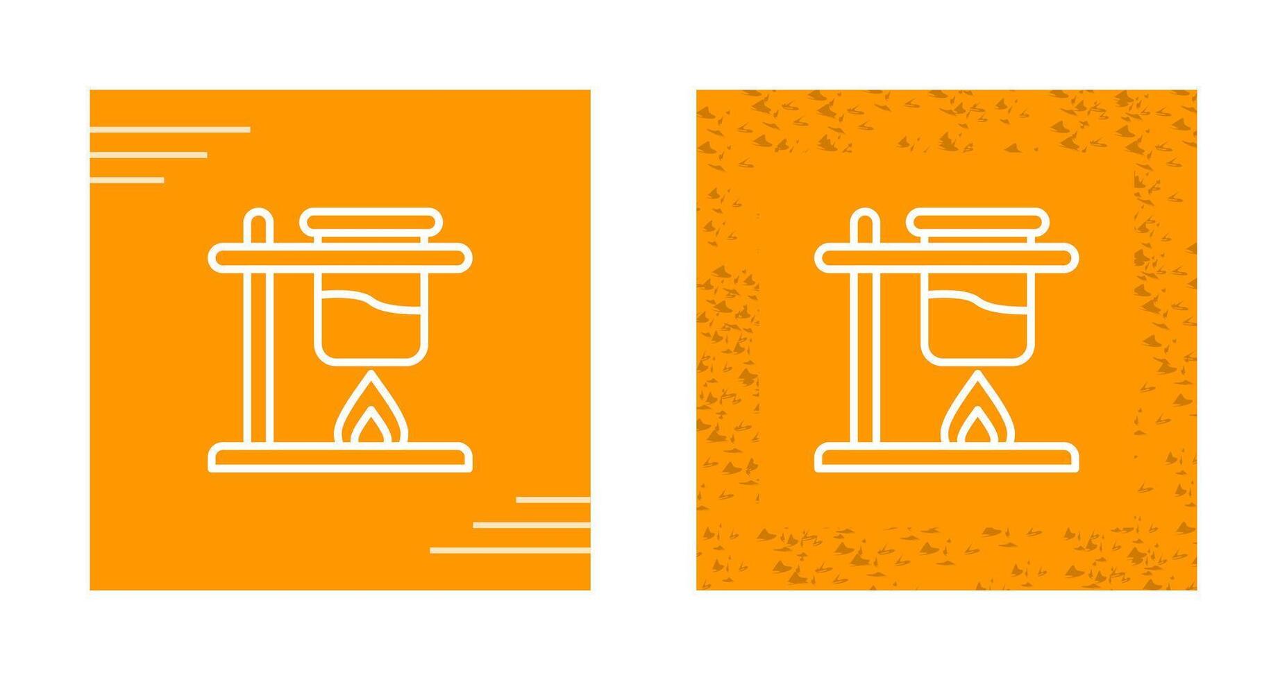 Bunsen Burner Vector Icon