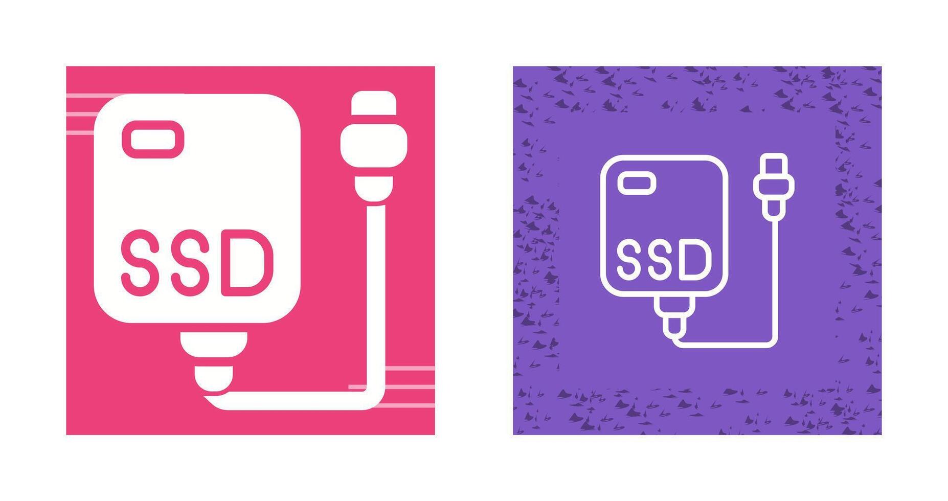 External SSD Vector Icon