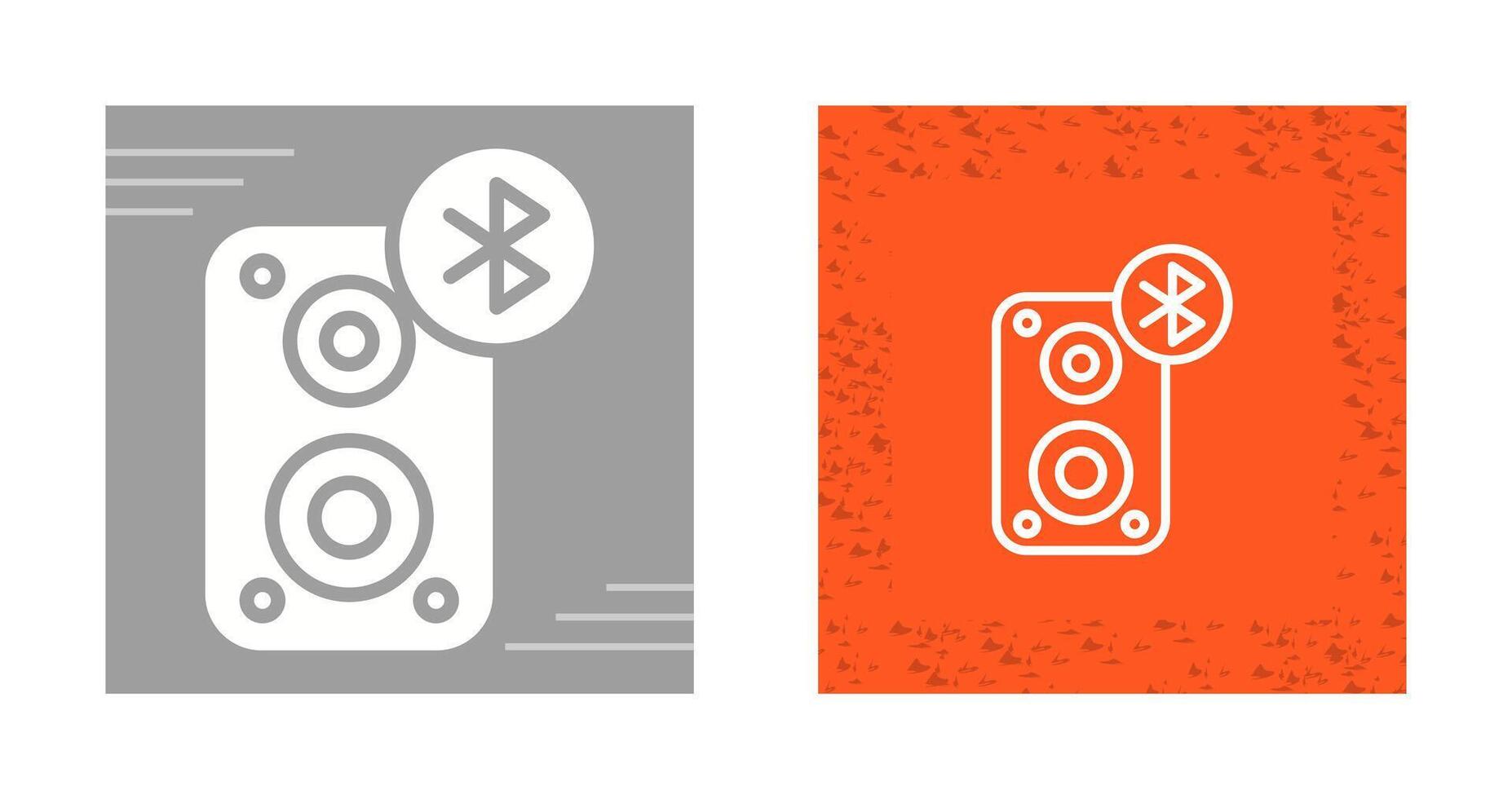 Portable Bluetooth Speaker Vector Icon
