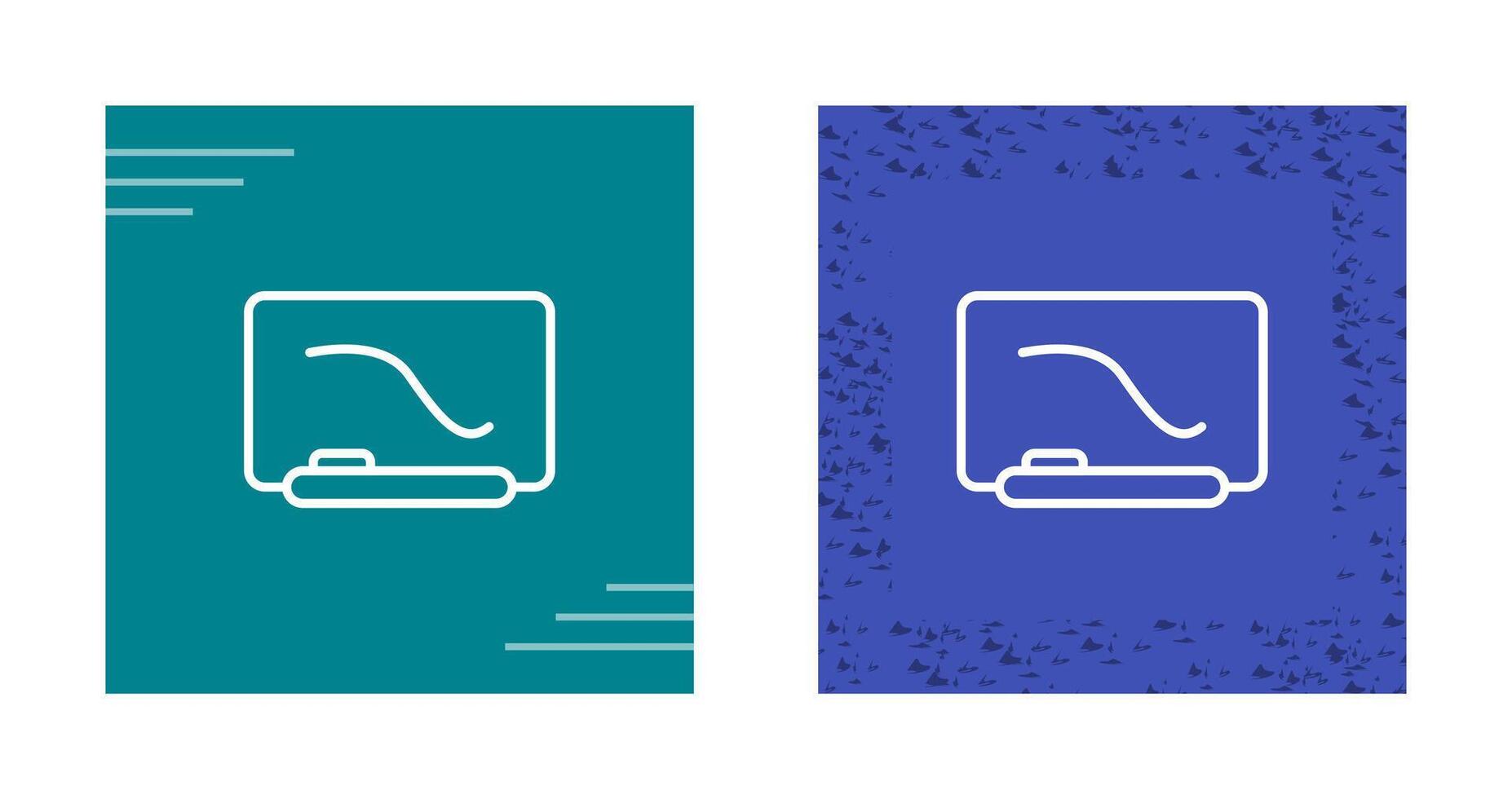 Interactive Whiteboard Vector Icon