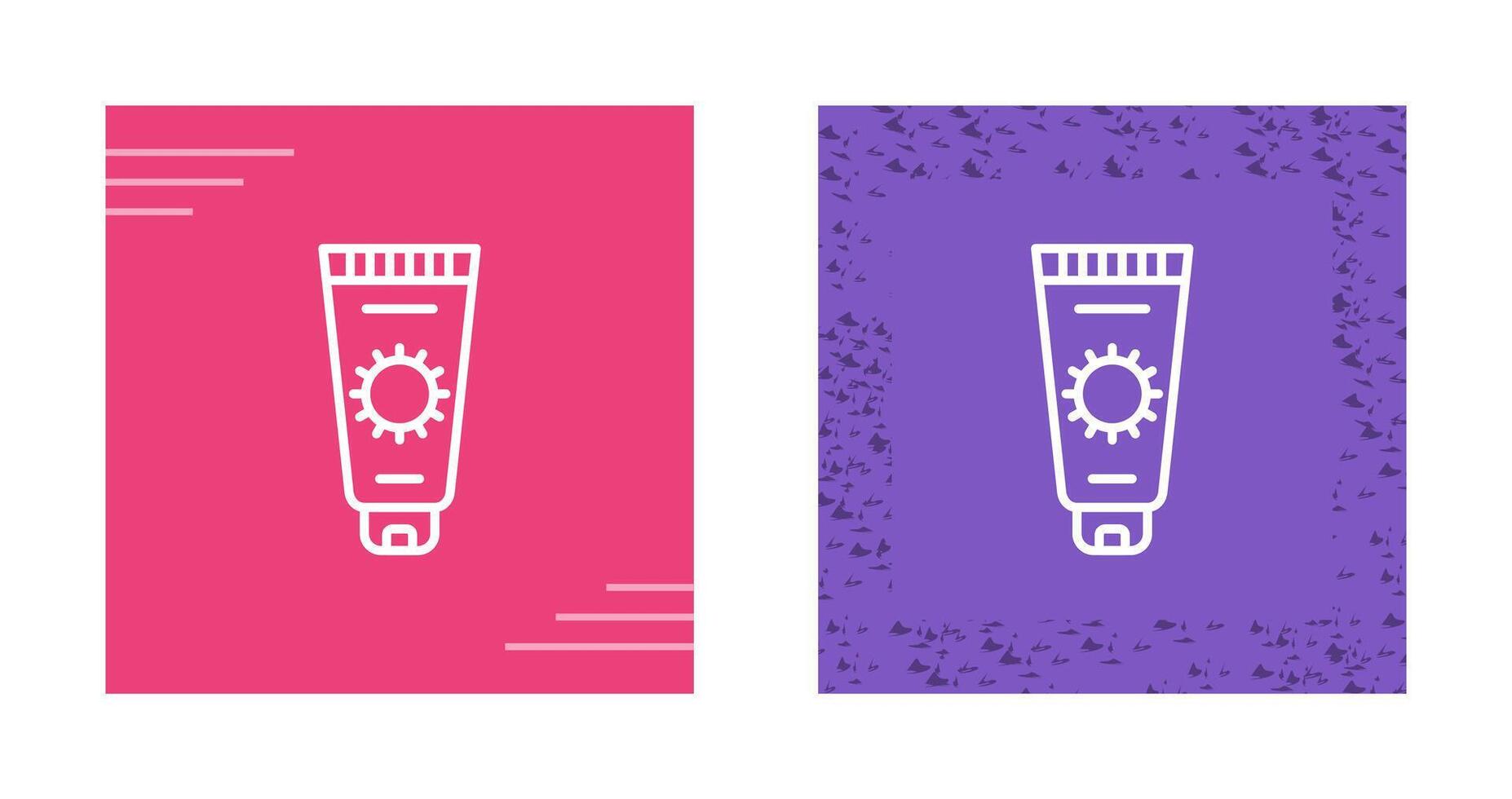 Sunscreen Vector Icon