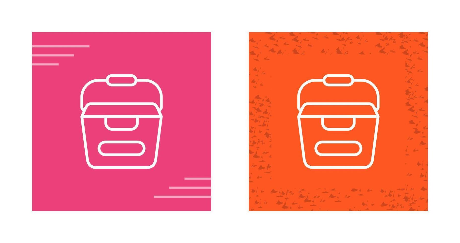 Portable water container Vector Icon