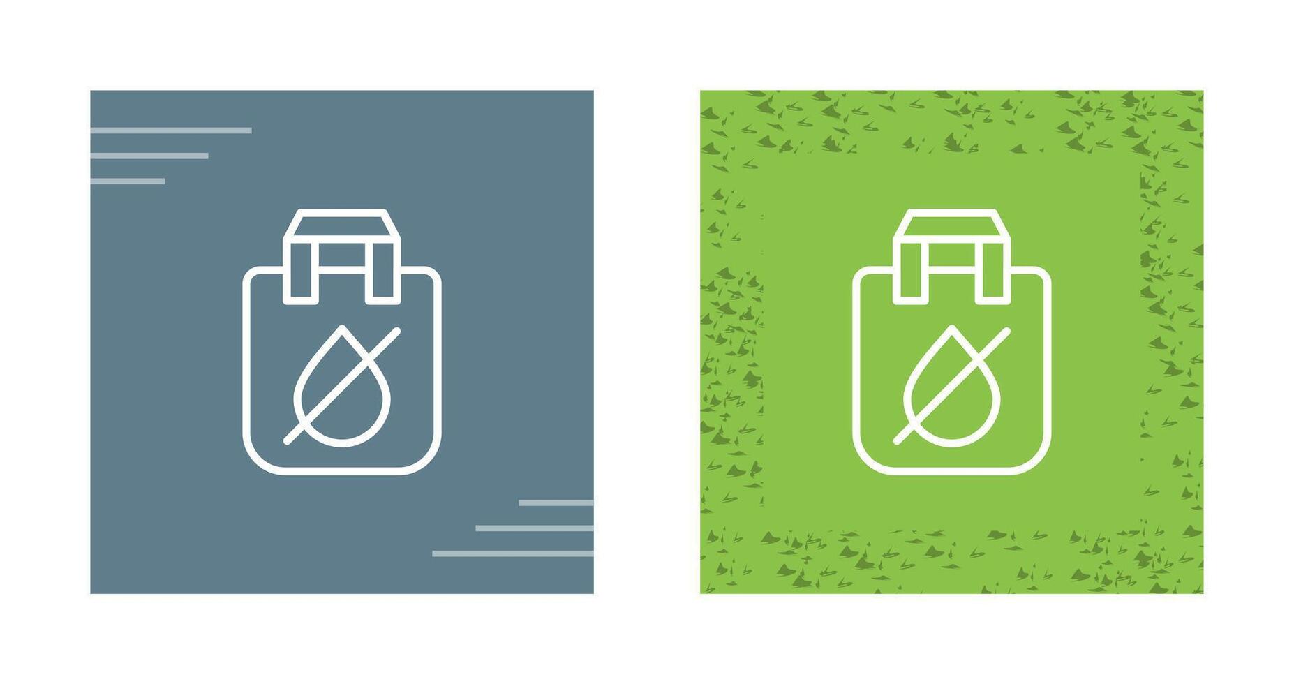 Waterproof bag Vector Icon