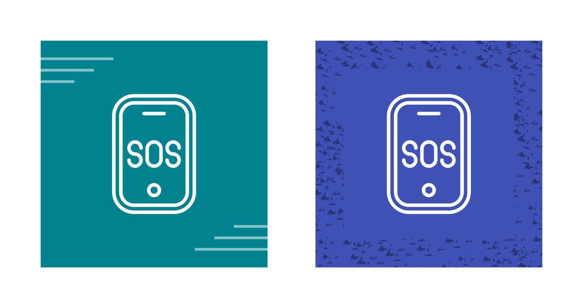 Emergency phone Vector Icon