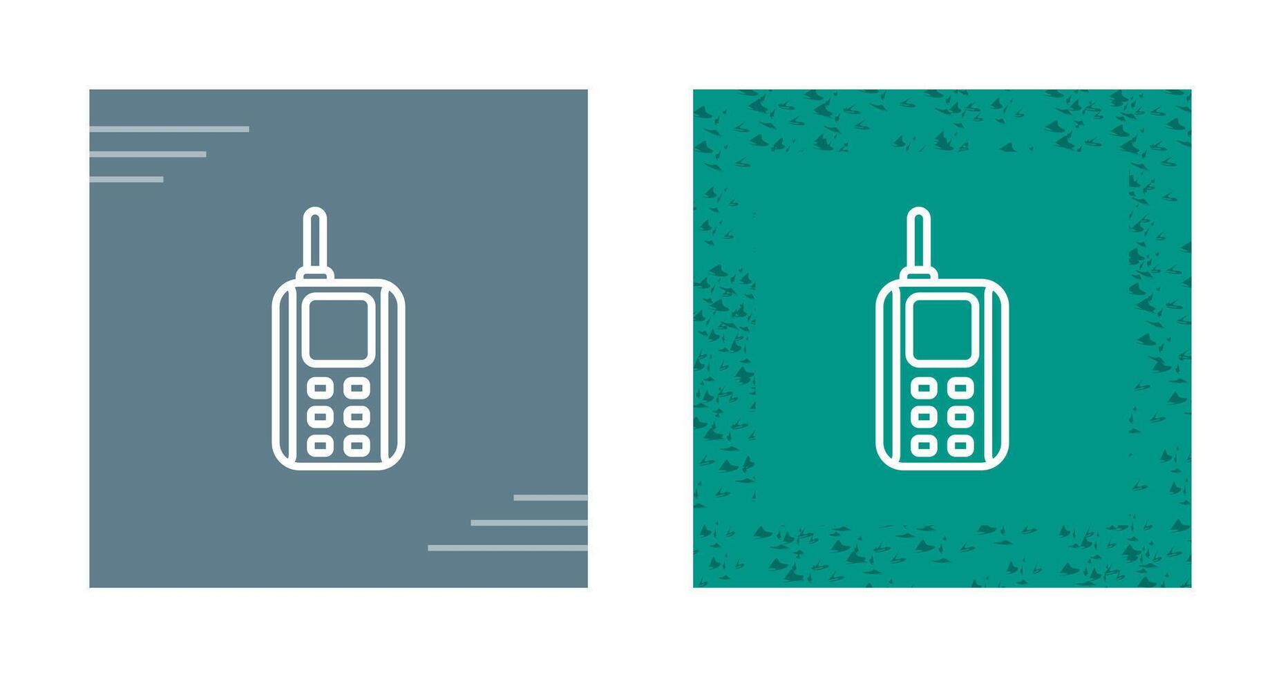 Walkie Talkie Vector Icon