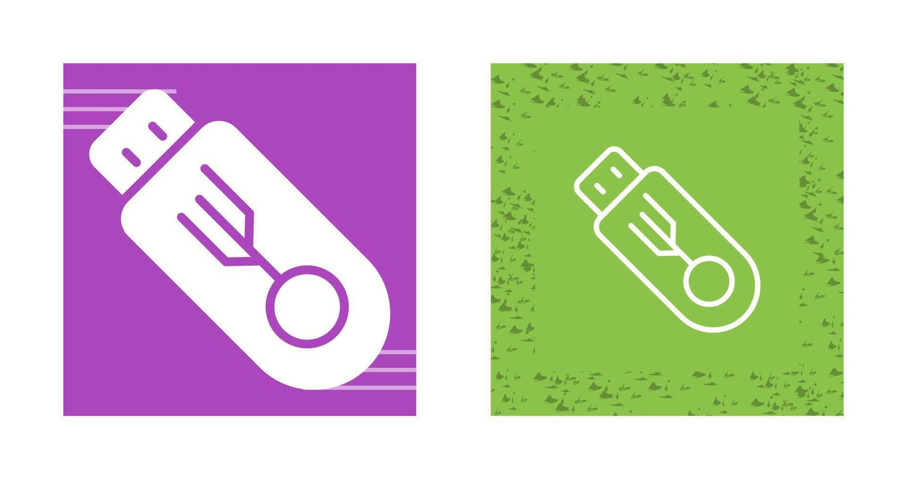 USB Flash Drive Vector Icon