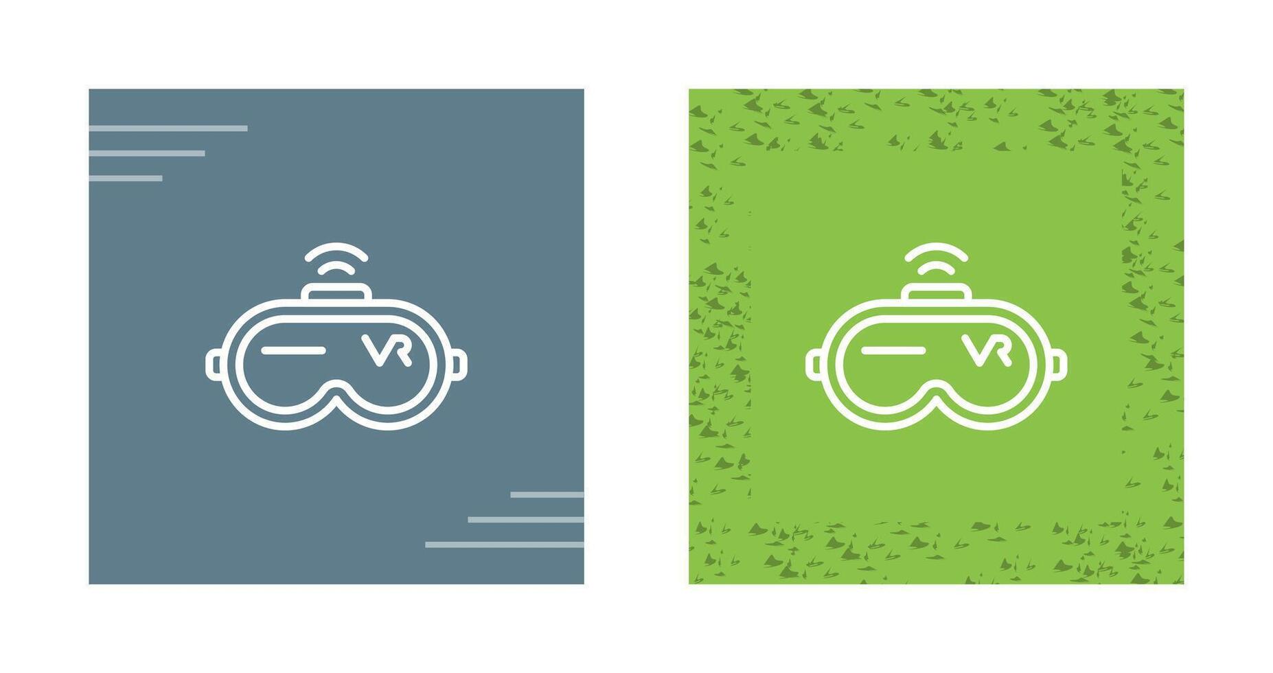 Virtual Reality Headset Vector Icon