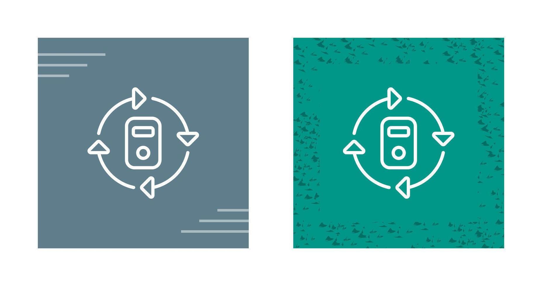 Data Center Cooling Vector Icon