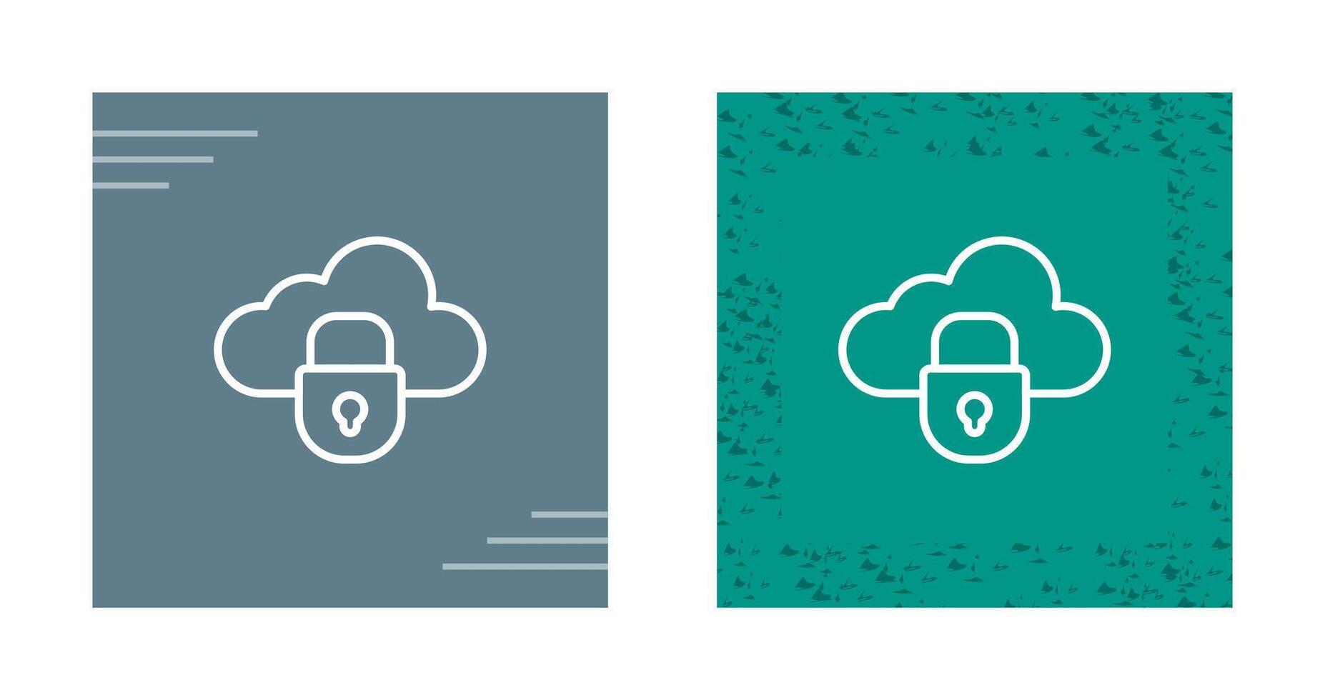 Private Cloud Vector Icon