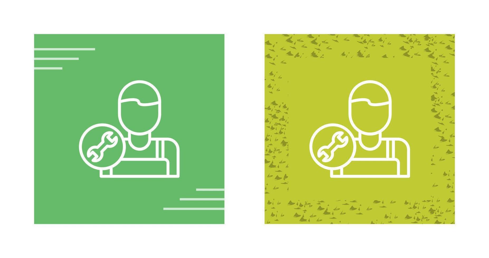 HVAC Technician Vector Icon
