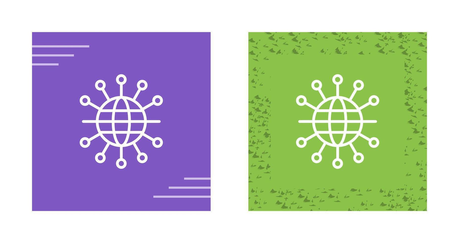 Network Topology Vector Icon