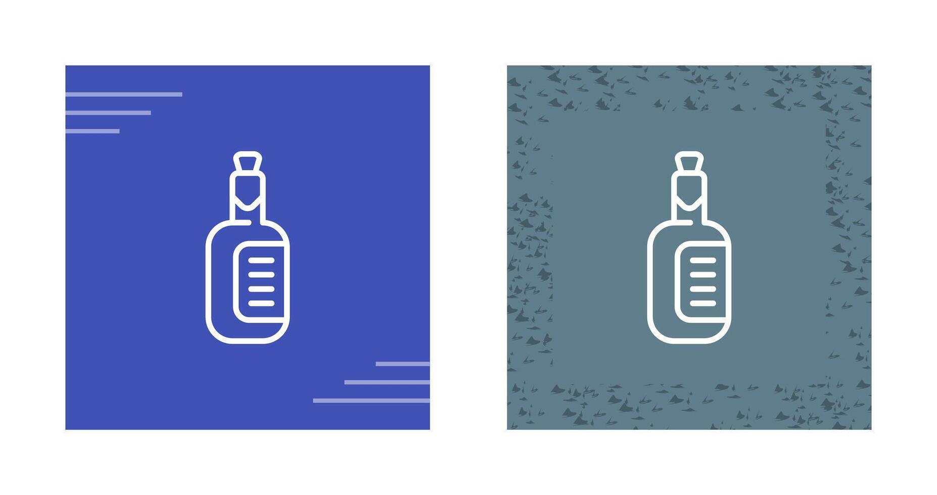 Champagne bottle Vector Icon