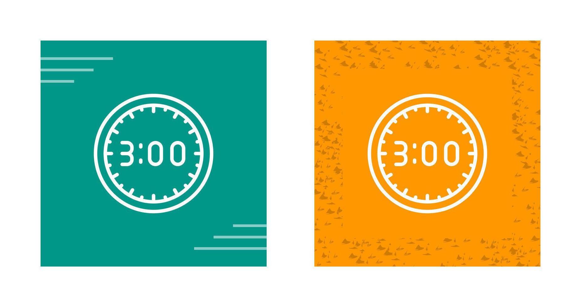 Clock Vector Icon