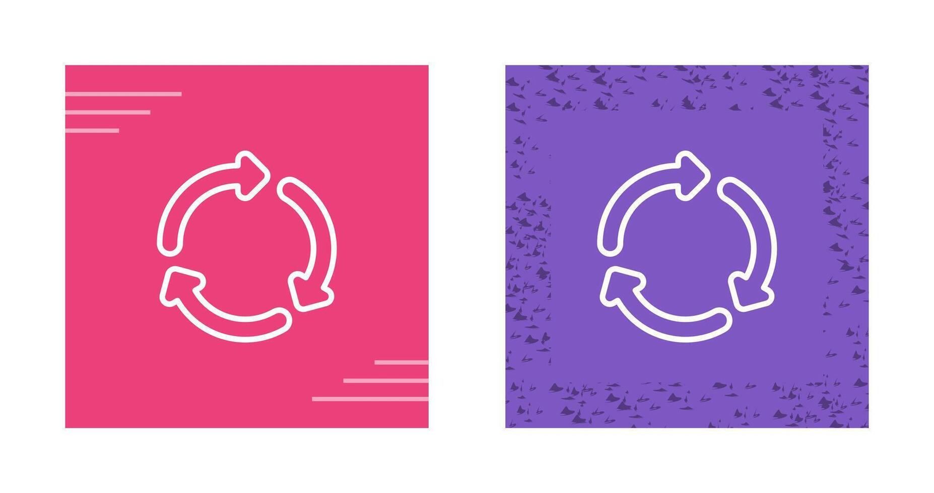 Recycling symbol Vector Icon