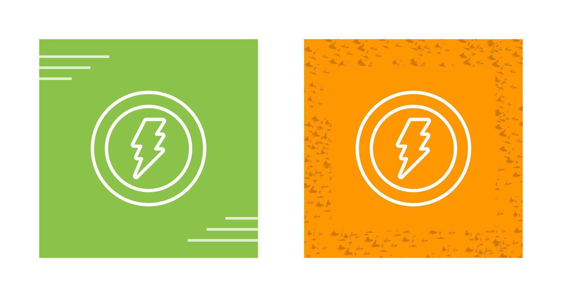 Lightning bolt Vector Icon