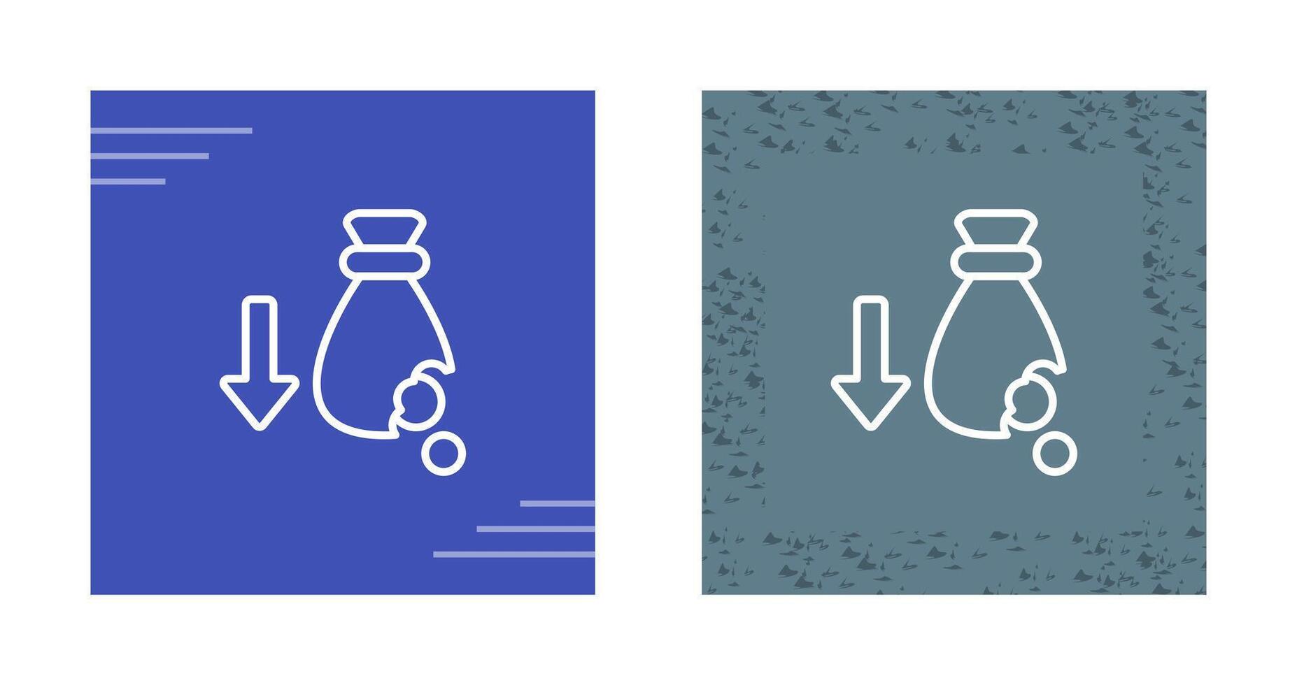 Financial Loss Vector Icon