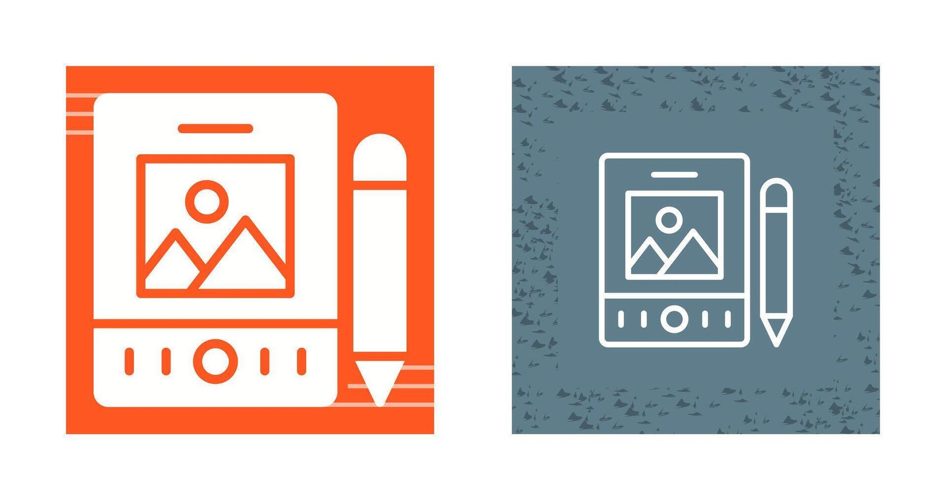 Pen Tablet Vector Icon