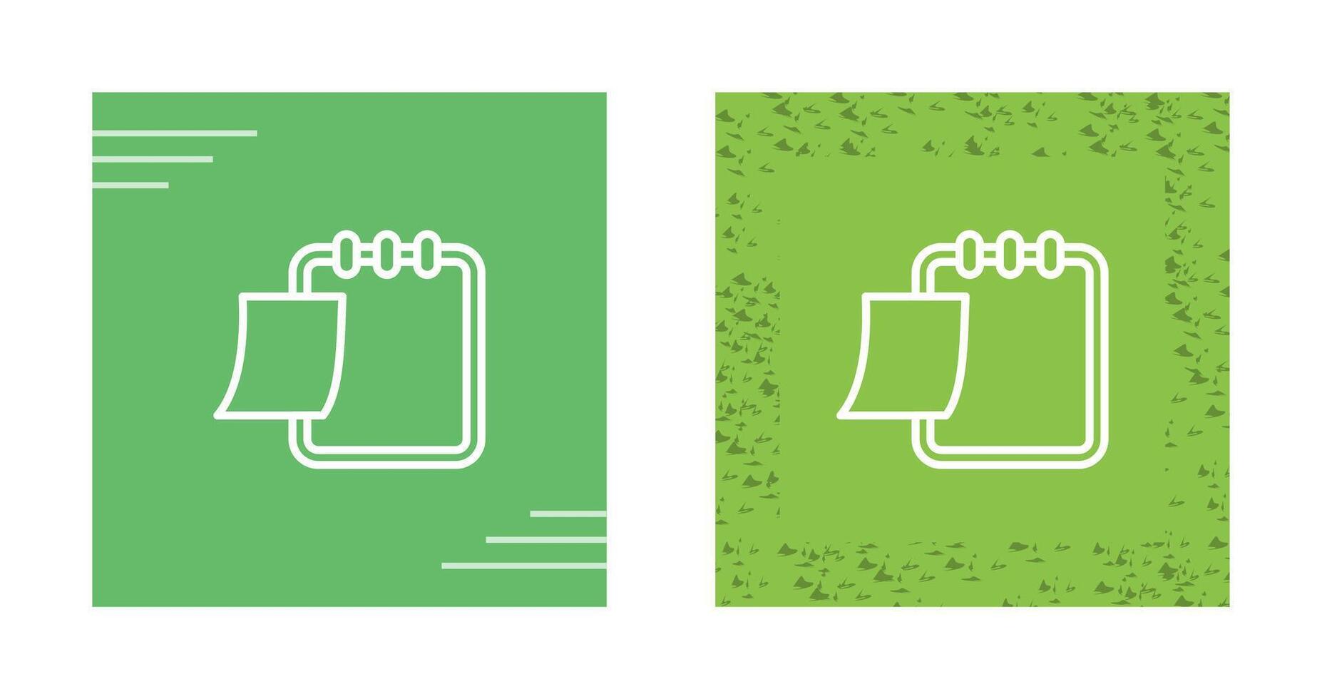 Writing pad Vector Icon