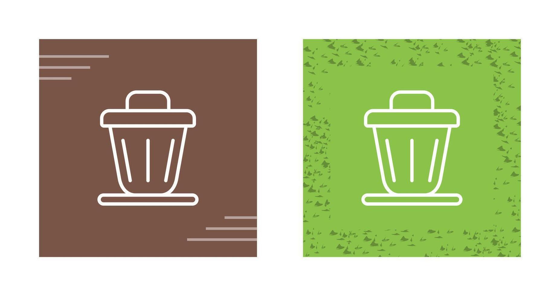 Trash bin Vector Icon