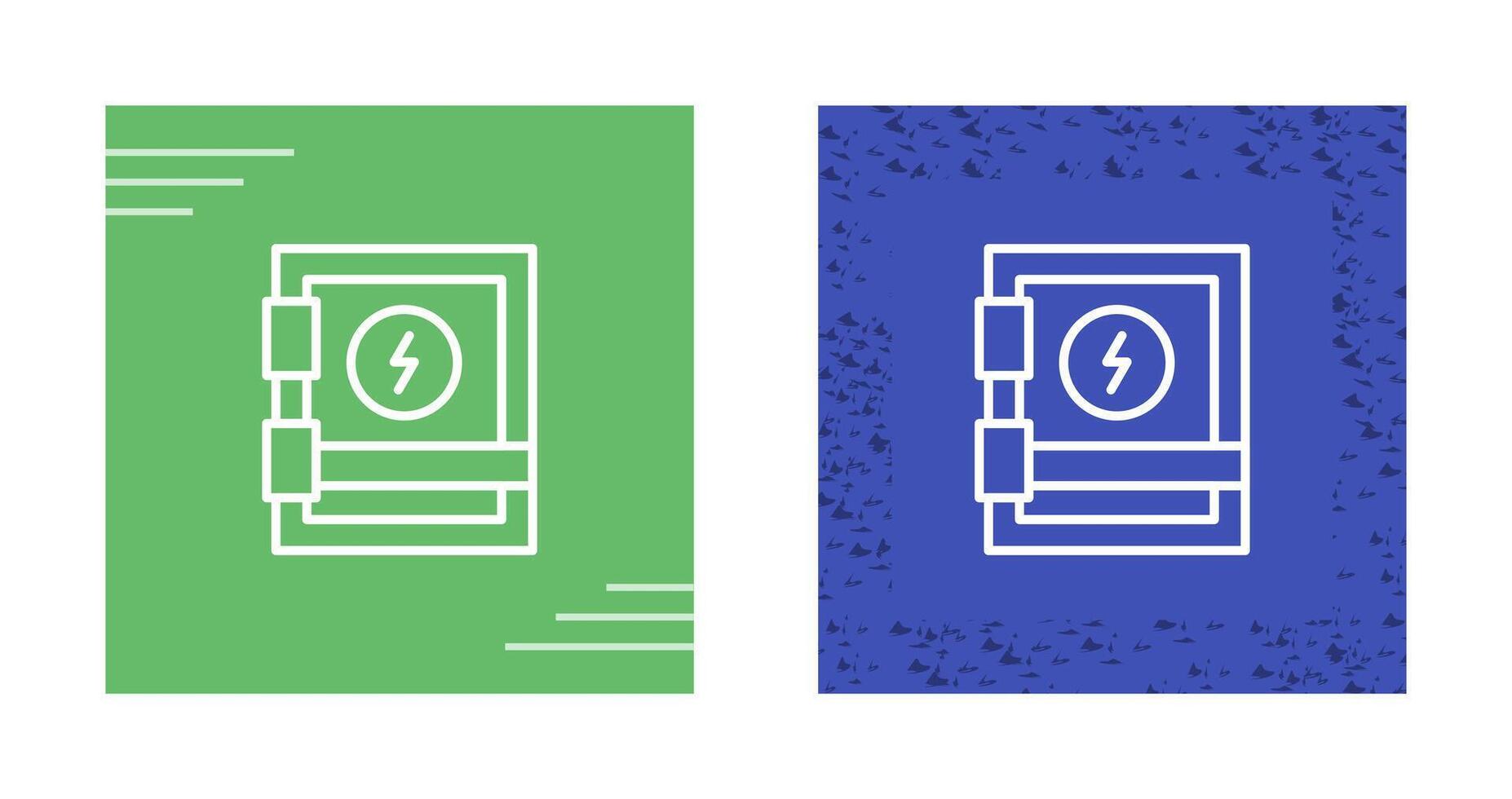 icono de vector de panel eléctrico