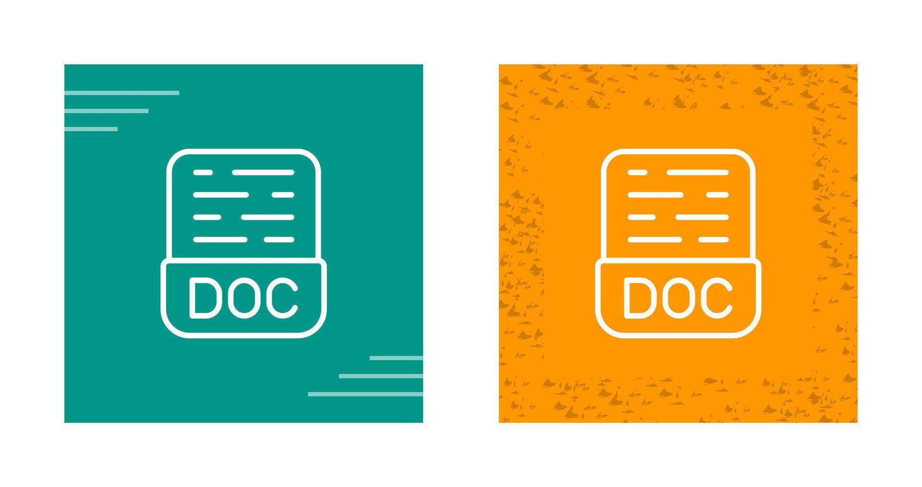 DOC Vector Icon