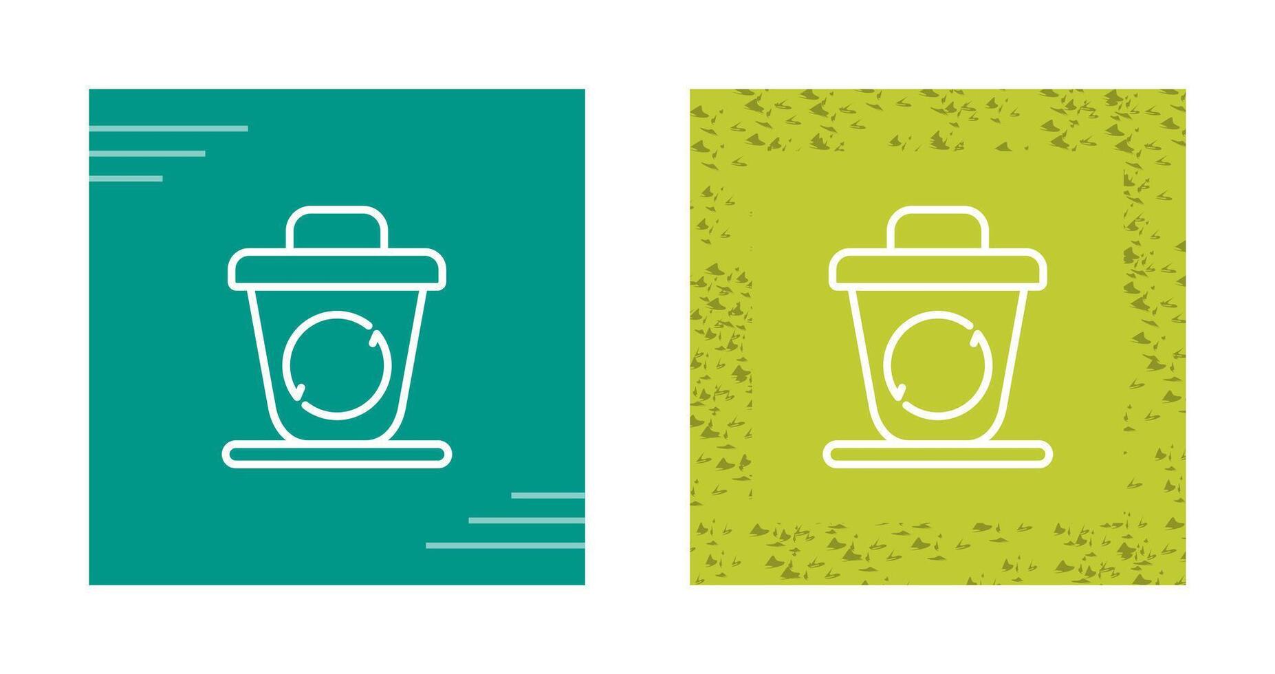 Recycling bin Vector Icon